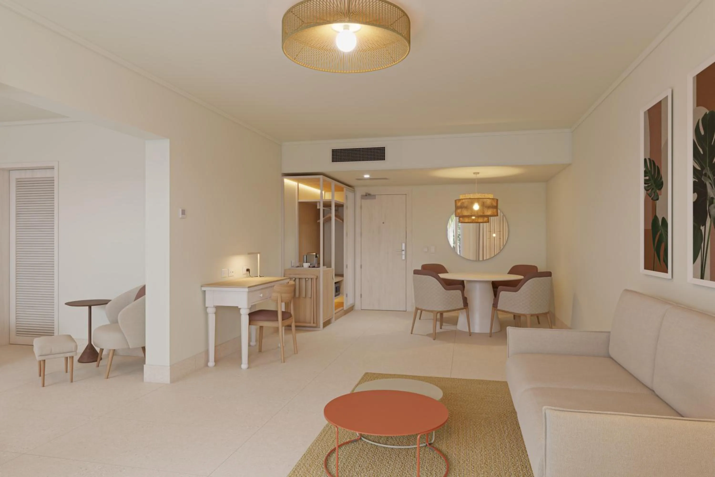 Living room in Wyndham Alltra Punta Cana All Inclusive Resort