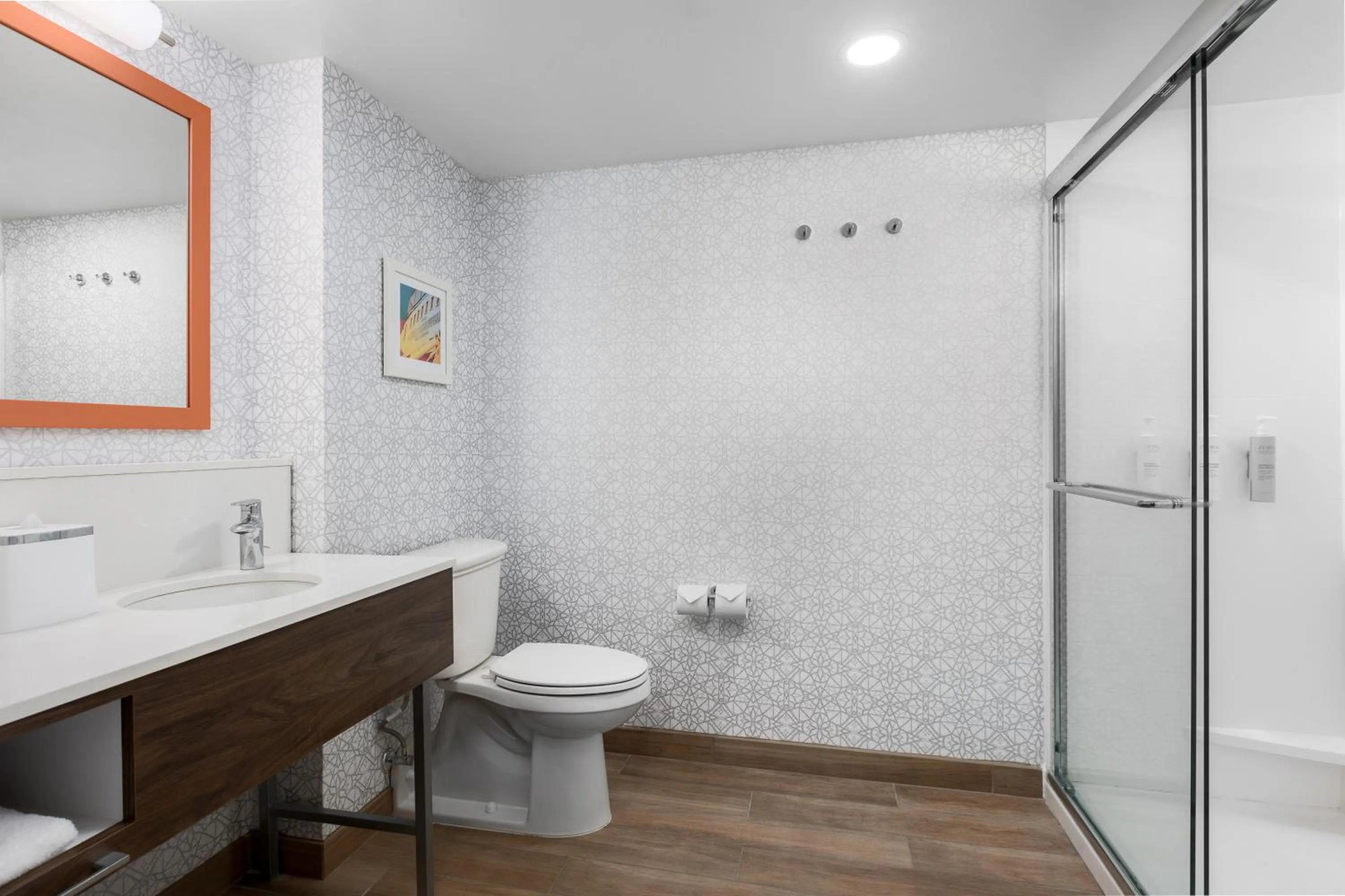 Bathroom in Hampton Inn Louisville Airport Fair/Expo Center