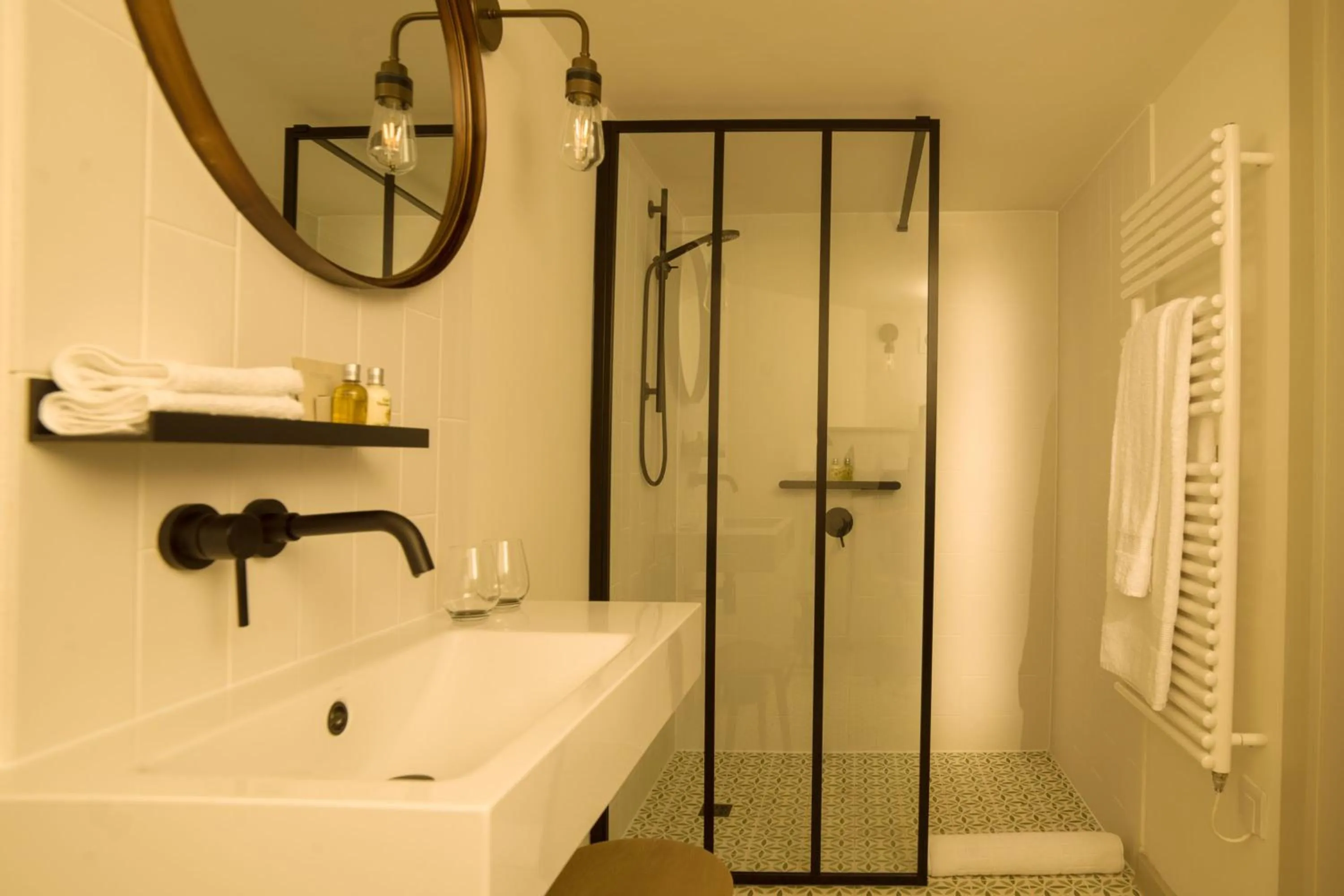 Bathroom in Minster Mill Hotel