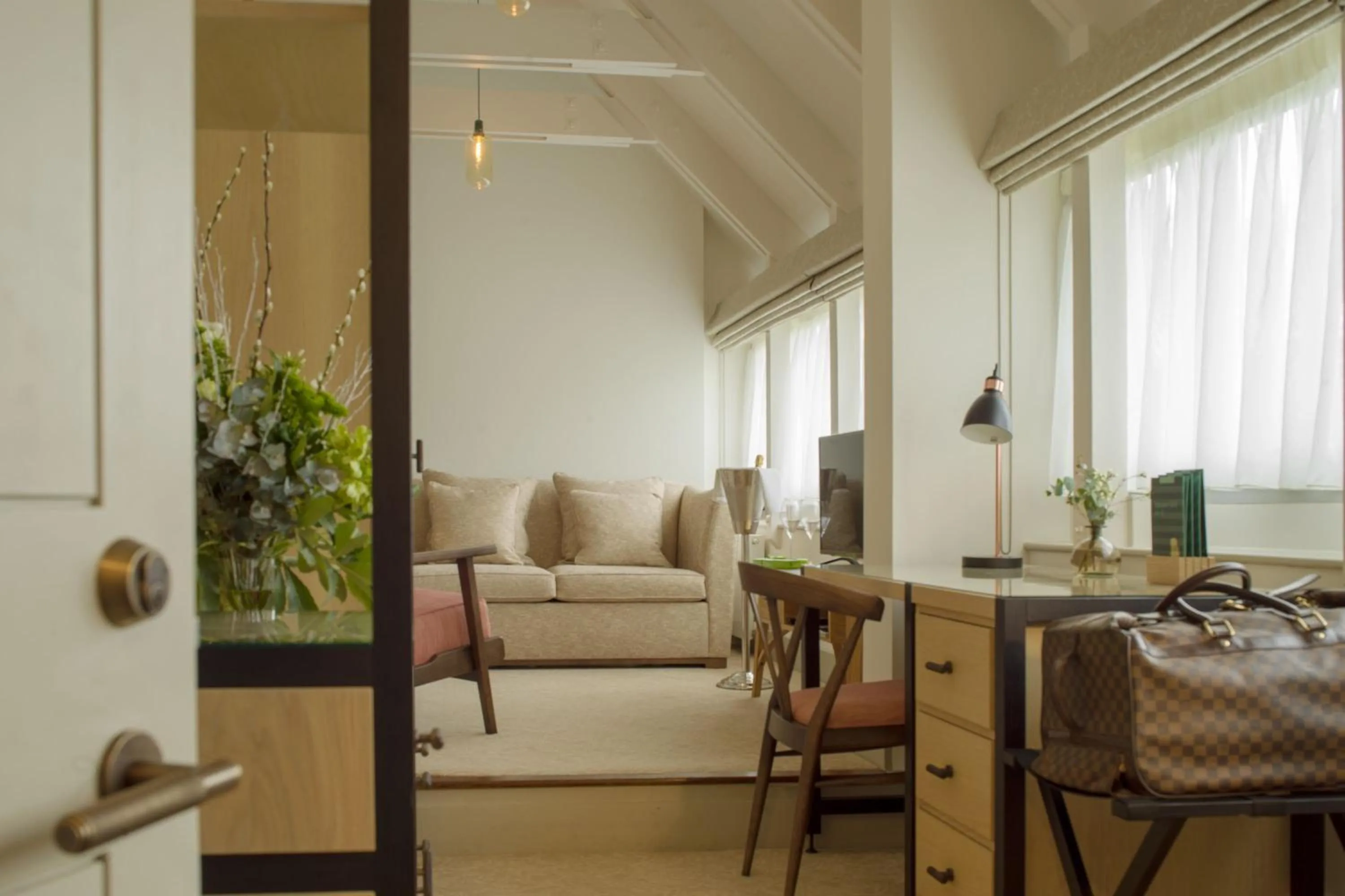 Seating area in Minster Mill Hotel