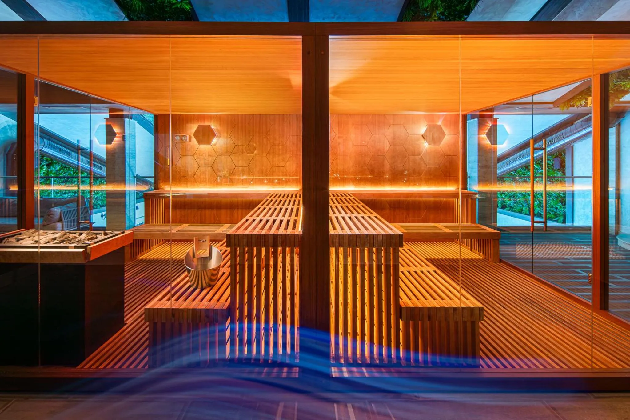 Sauna in Boutique Complex Trakiets