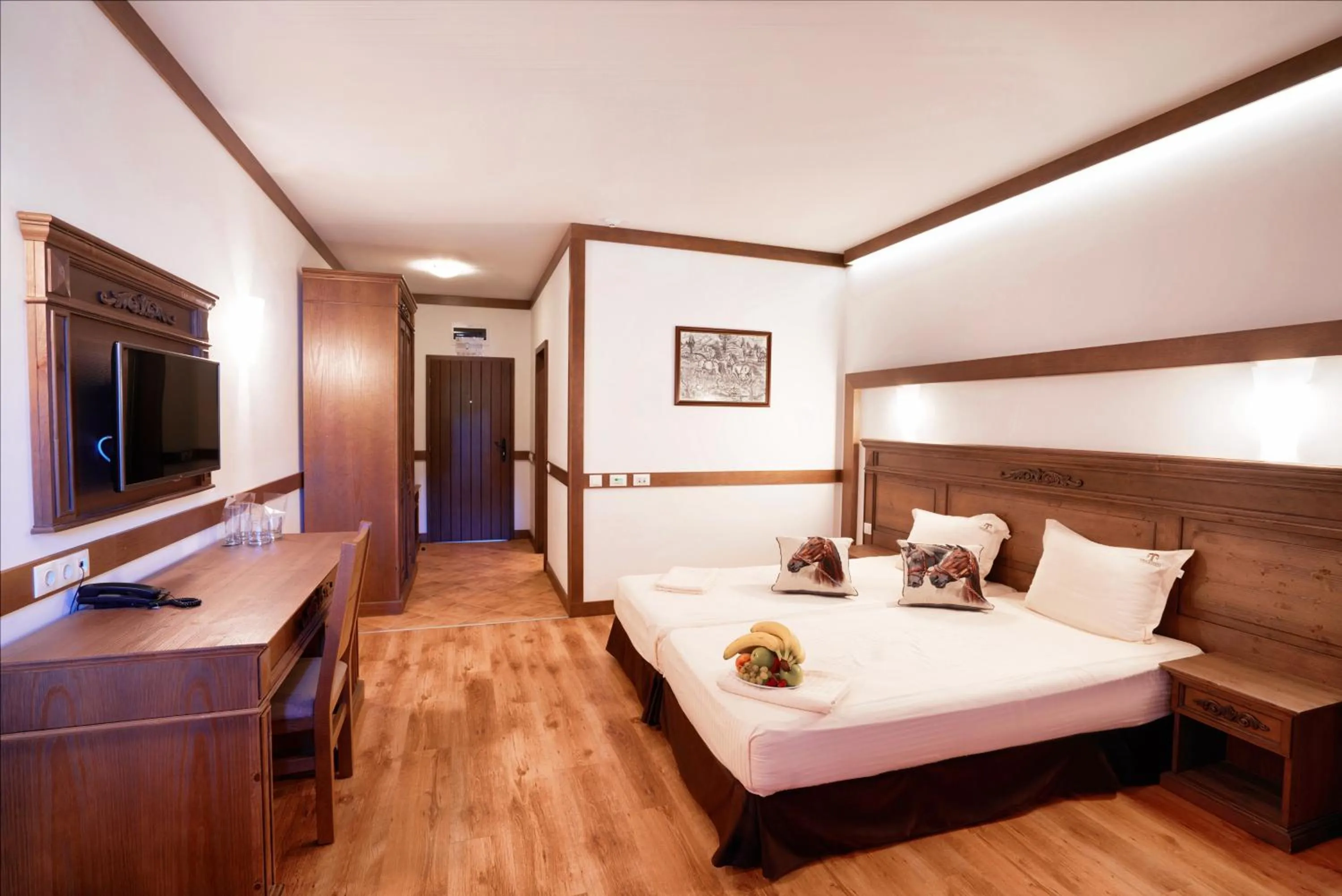 Photo of the whole room, Bed in Boutique Complex Trakiets