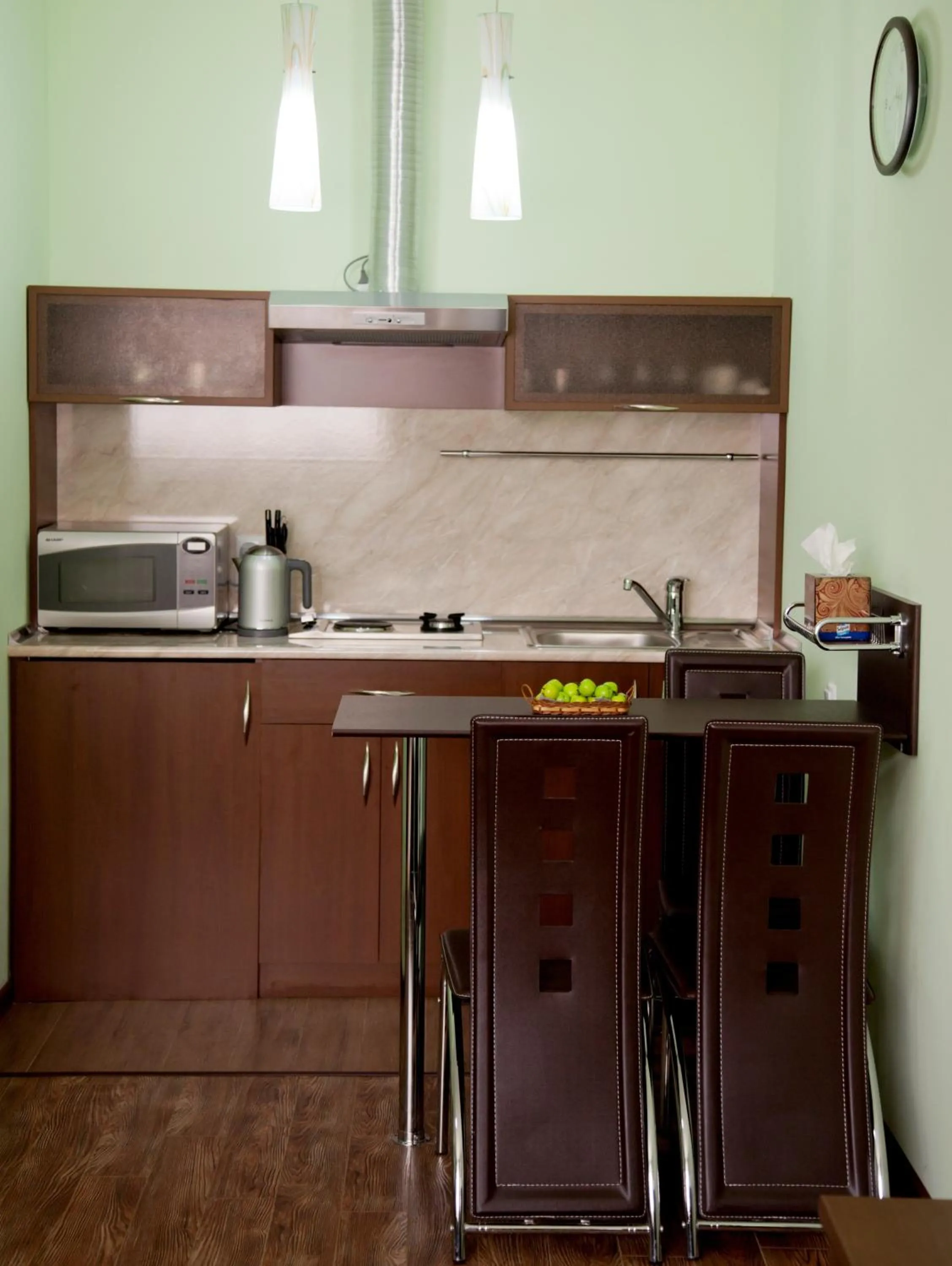 Kitchen or kitchenette in Hin Yerevantsi Hotel