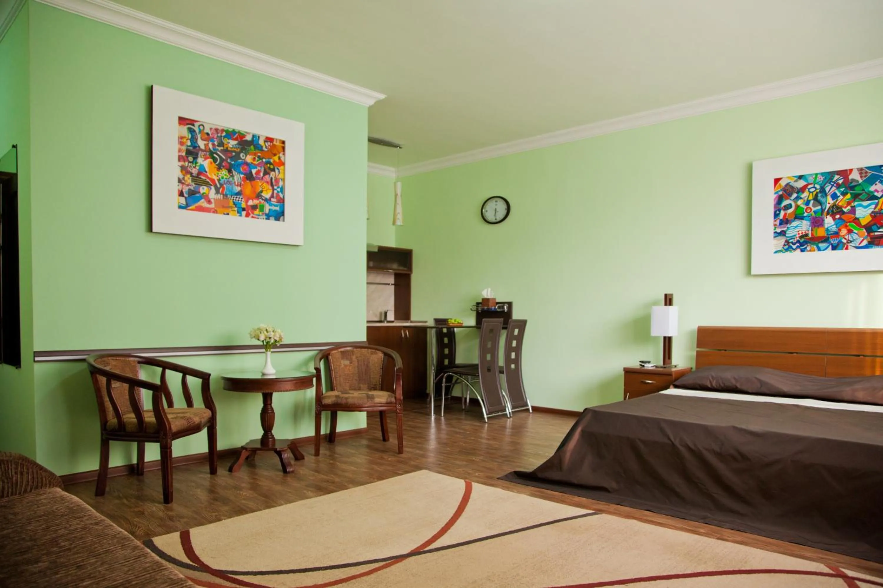 Bed in Hin Yerevantsi Hotel