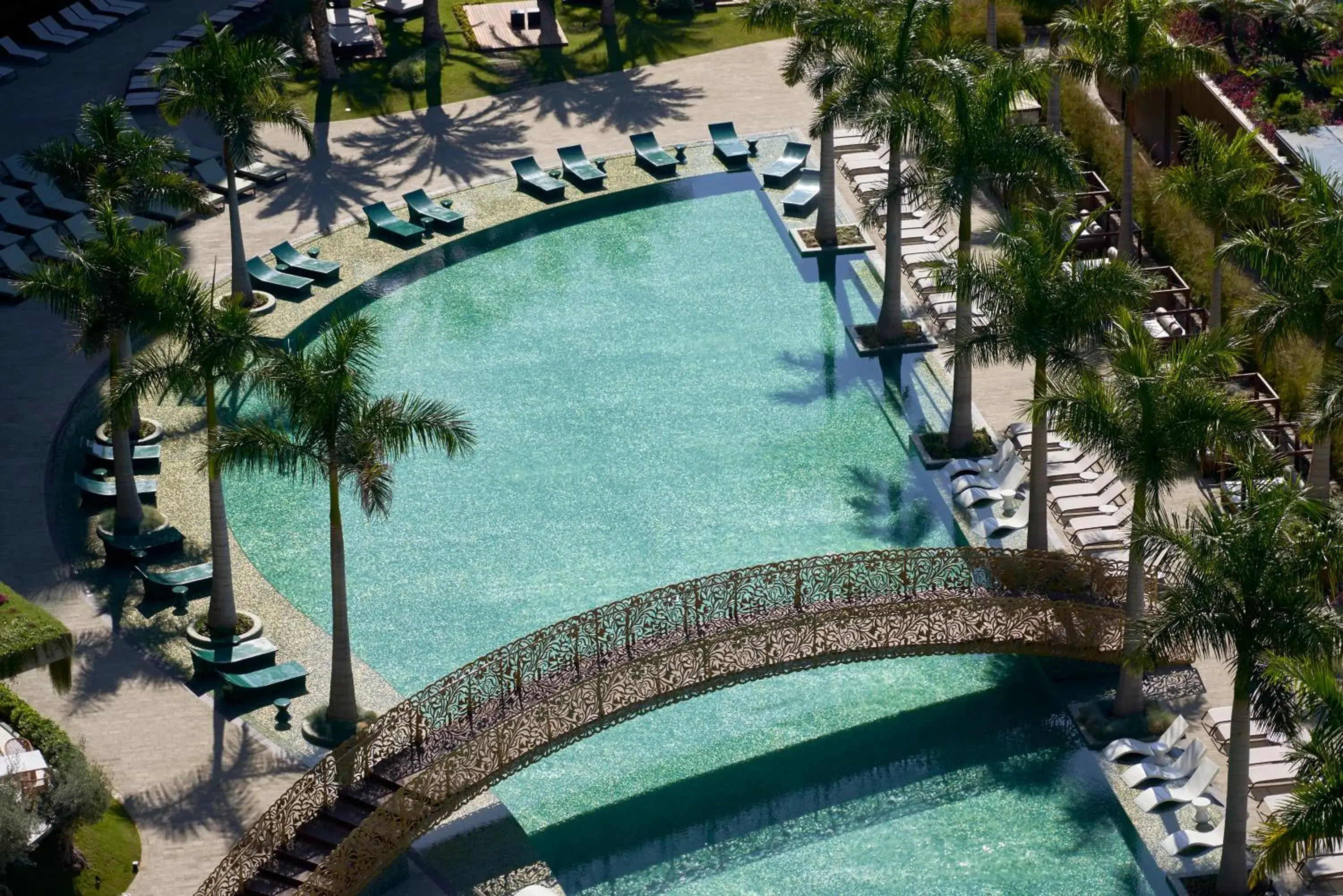 Pool view in Savoy Palace - The Leading Hotels of the World - Savoy Signature Pool view in Savoy Palace - The Leading Hotels of the World - Savoy Signature