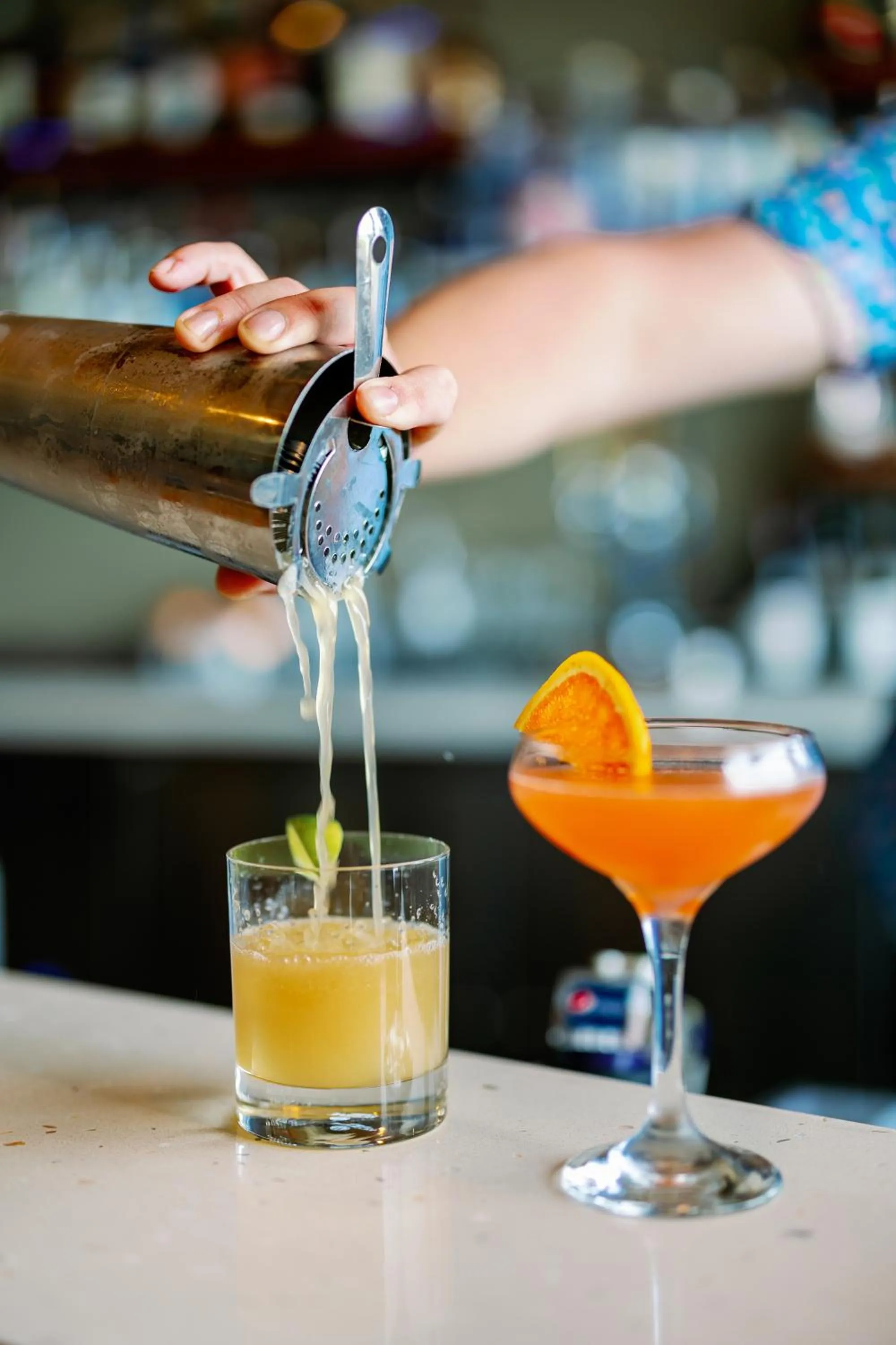 Drinks in Friday Harbor House