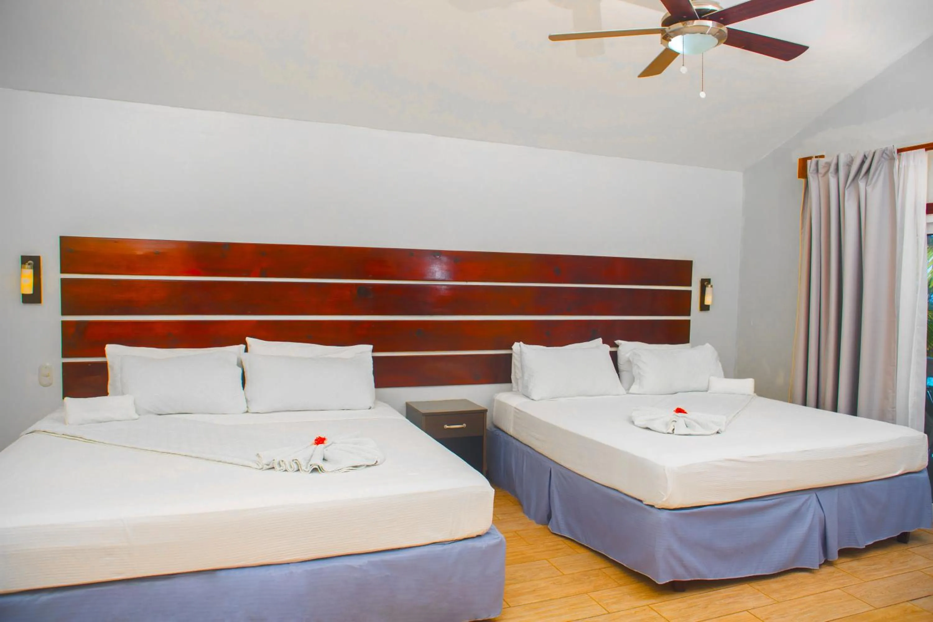 Bed in Fantasy Island Beach Resort and Marina - All Inclusive