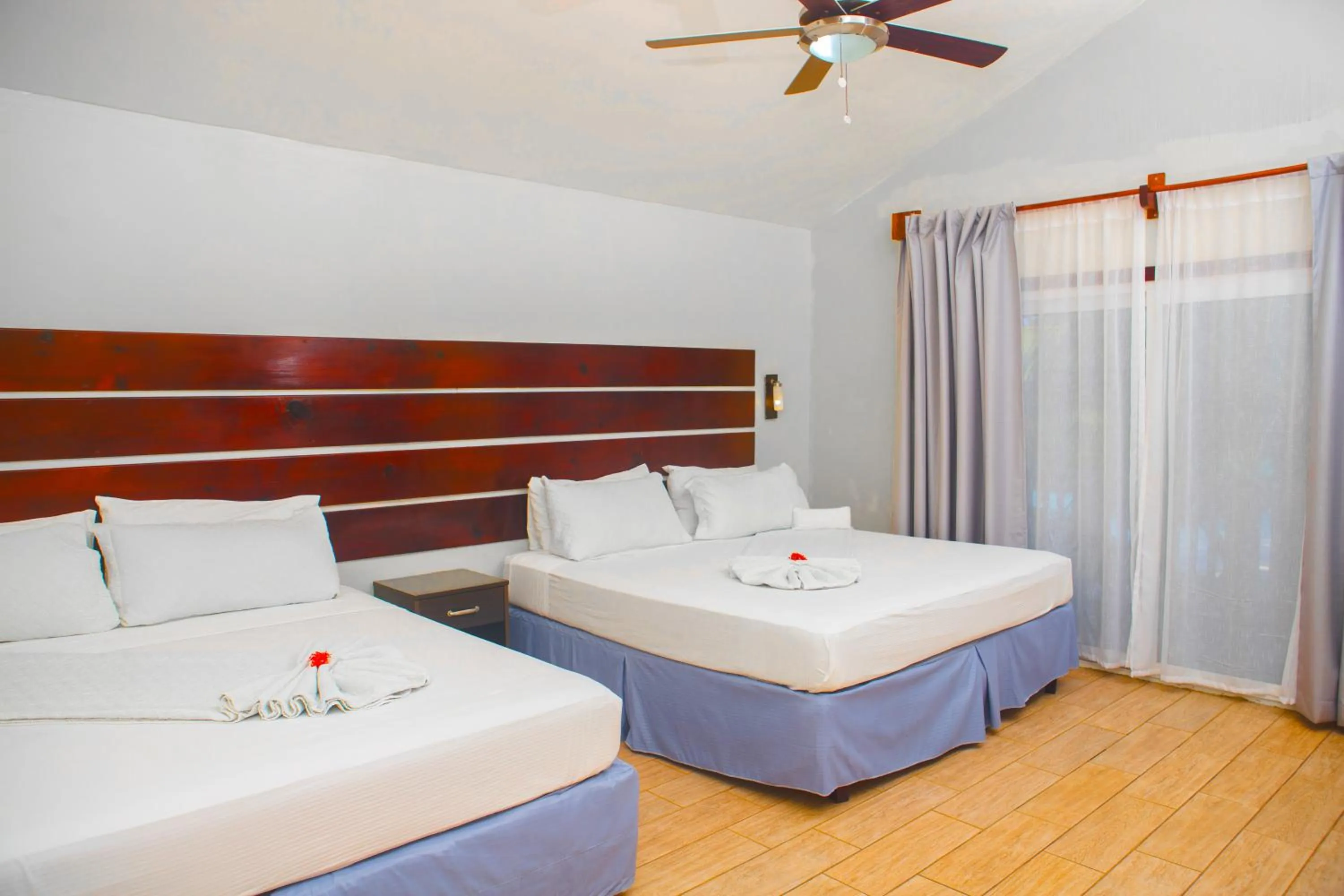 Bed in Fantasy Island Beach Resort and Marina - All Inclusive
