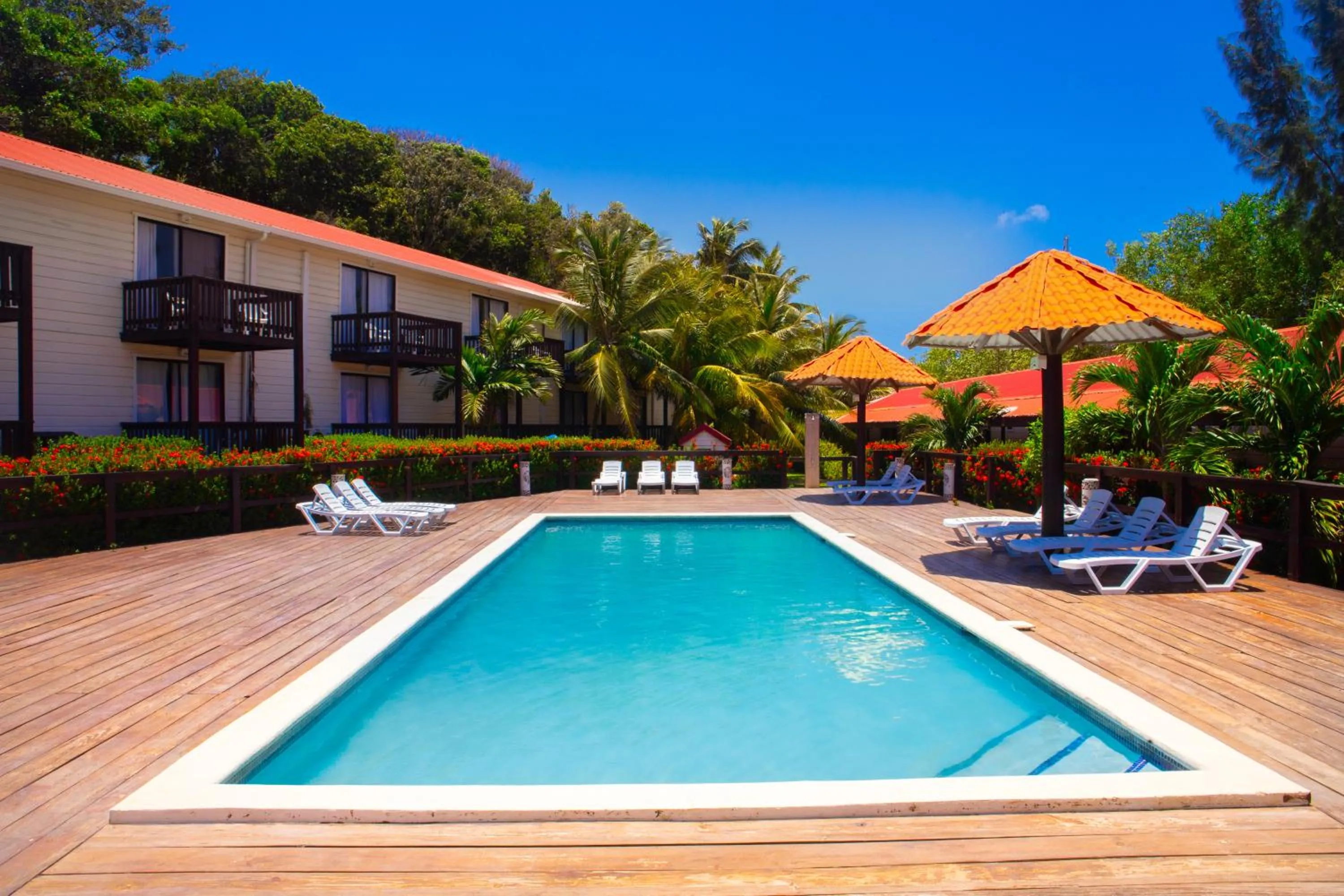 Pool view in Fantasy Island Beach Resort and Marina - All Inclusive