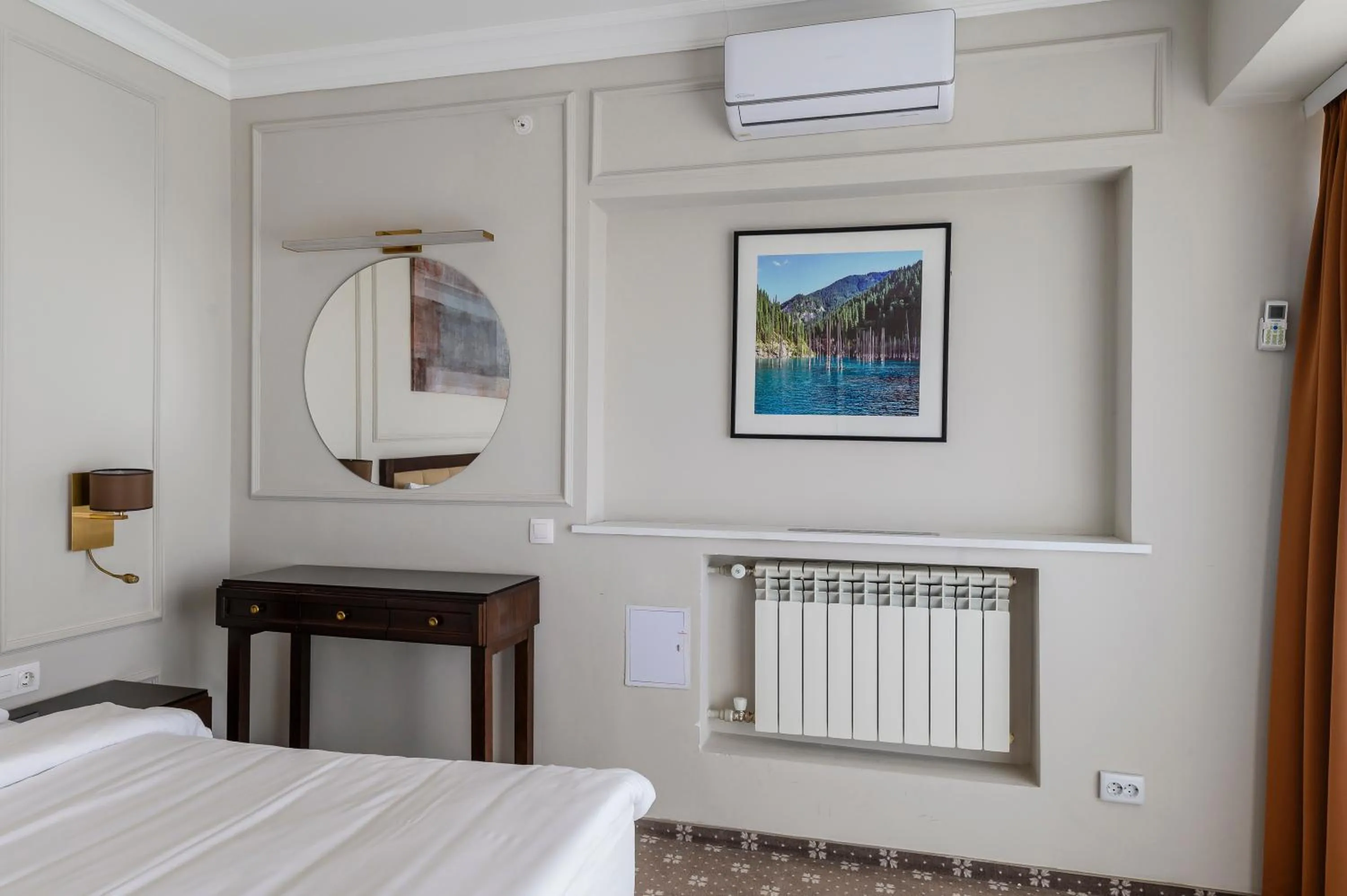 Photo of the whole room, Bed in Almaty Hotel