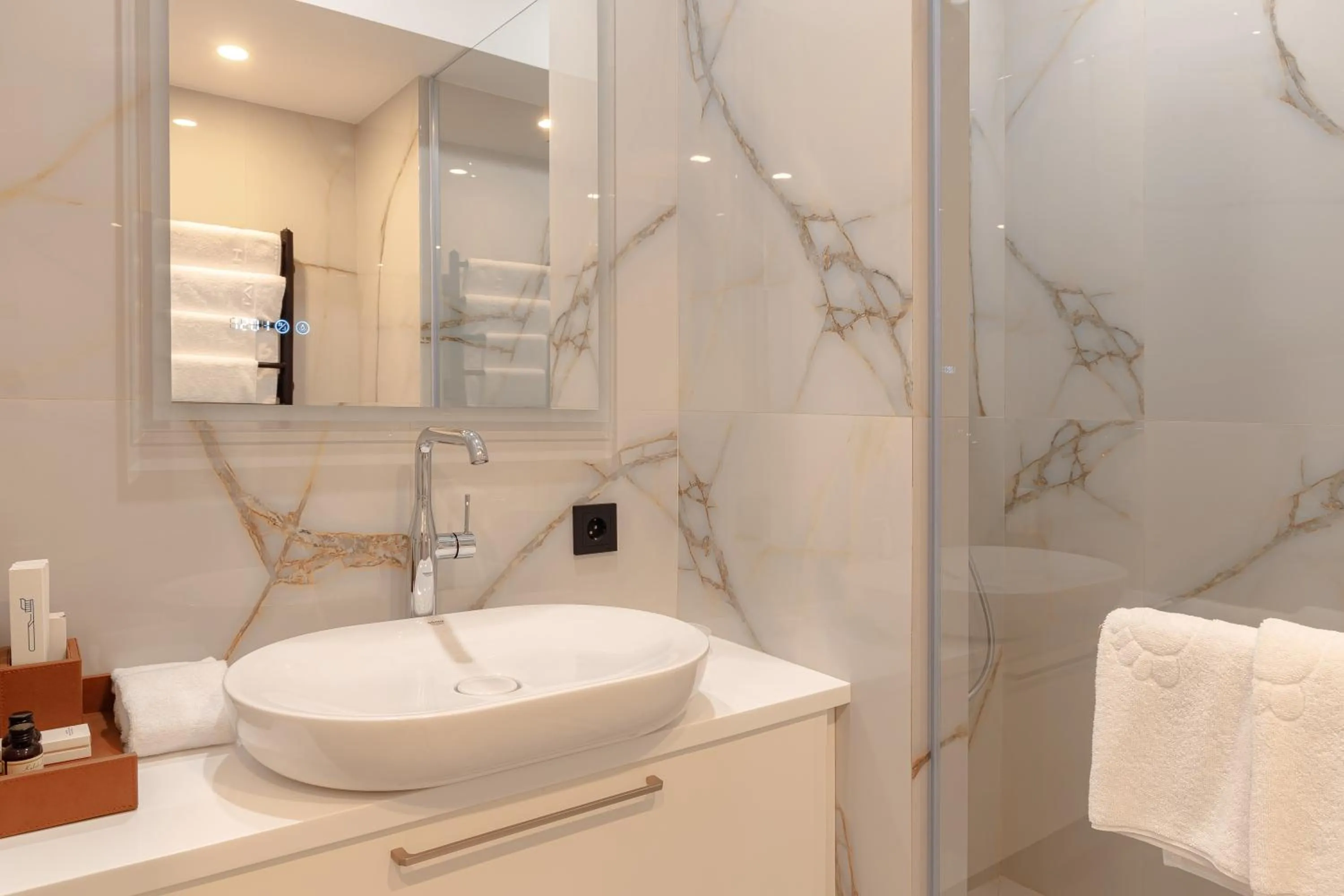 Shower in Almaty Hotel