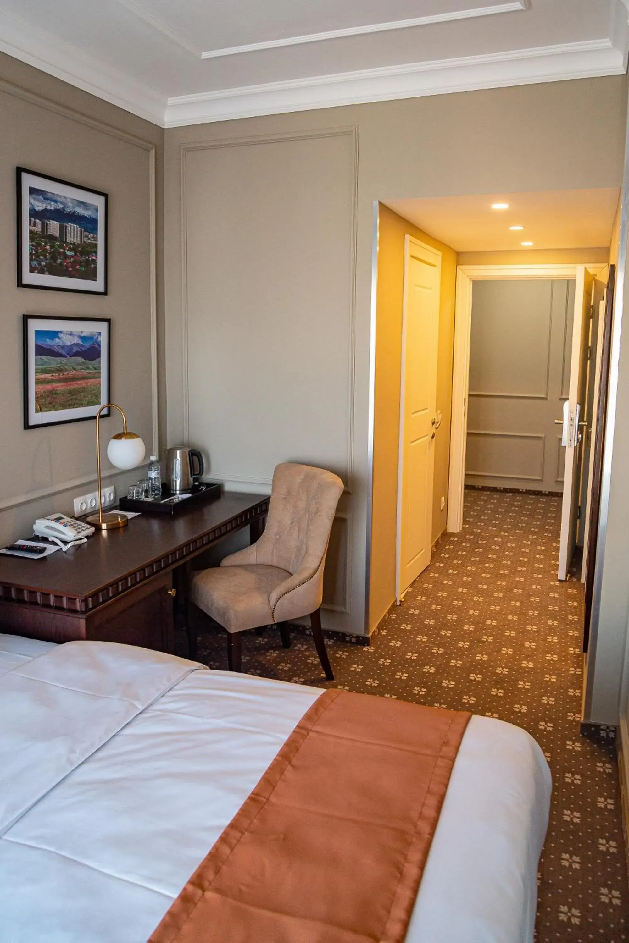 Photo of the whole room, Bed in Almaty Hotel Photo of the whole room, Bed in Almaty Hotel