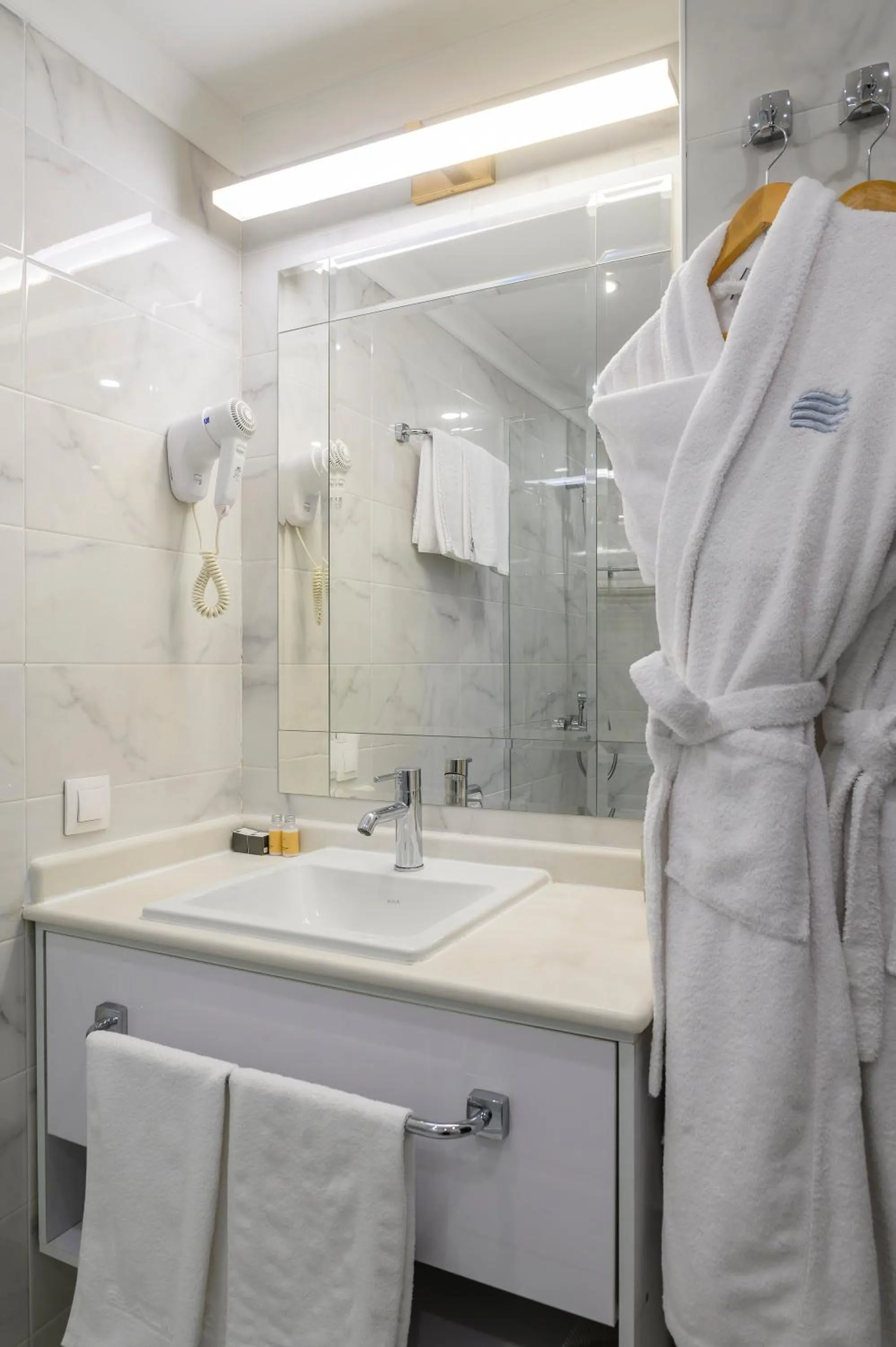 Bathroom in Almaty Hotel