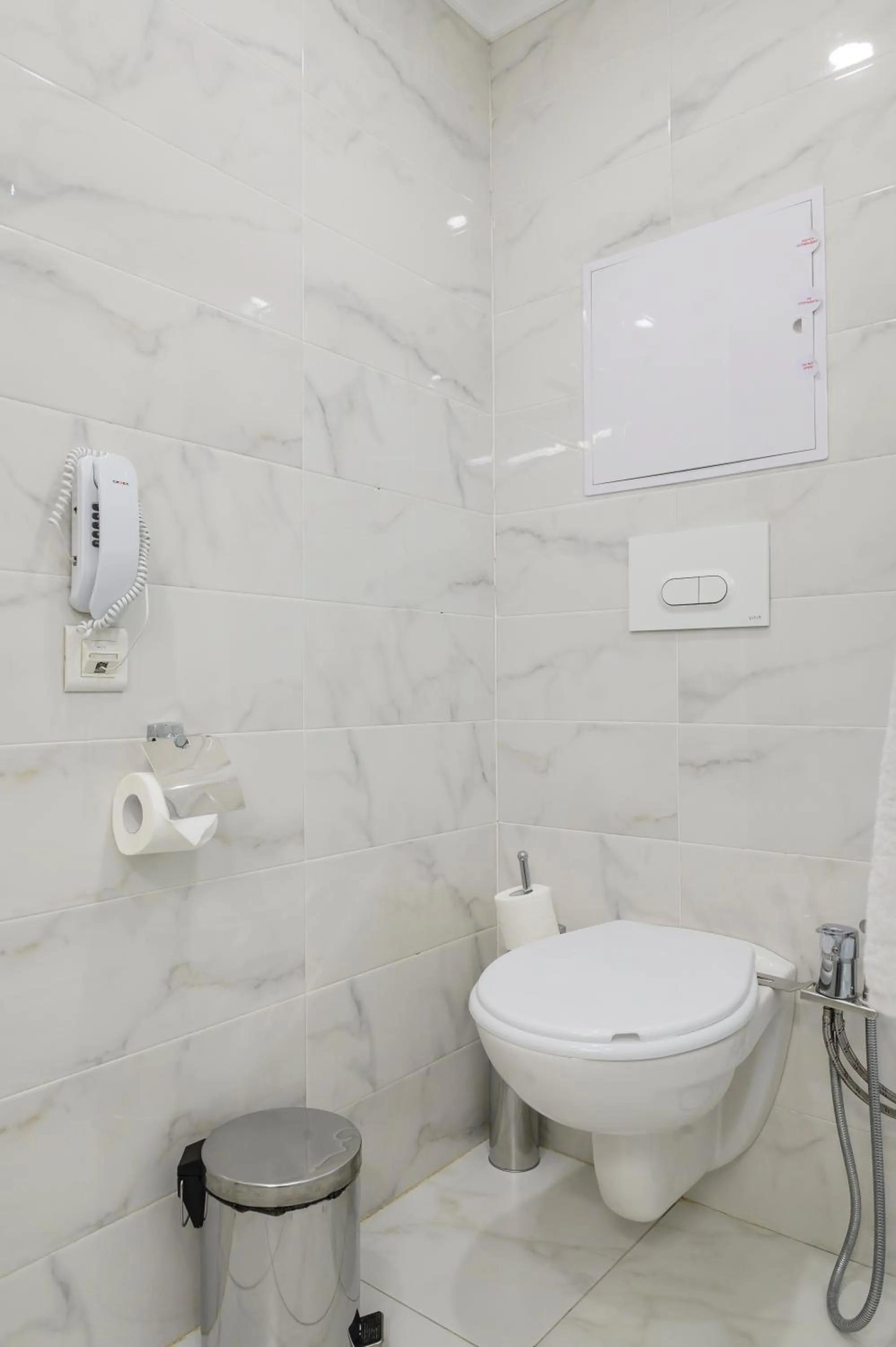 Toilet in Almaty Hotel