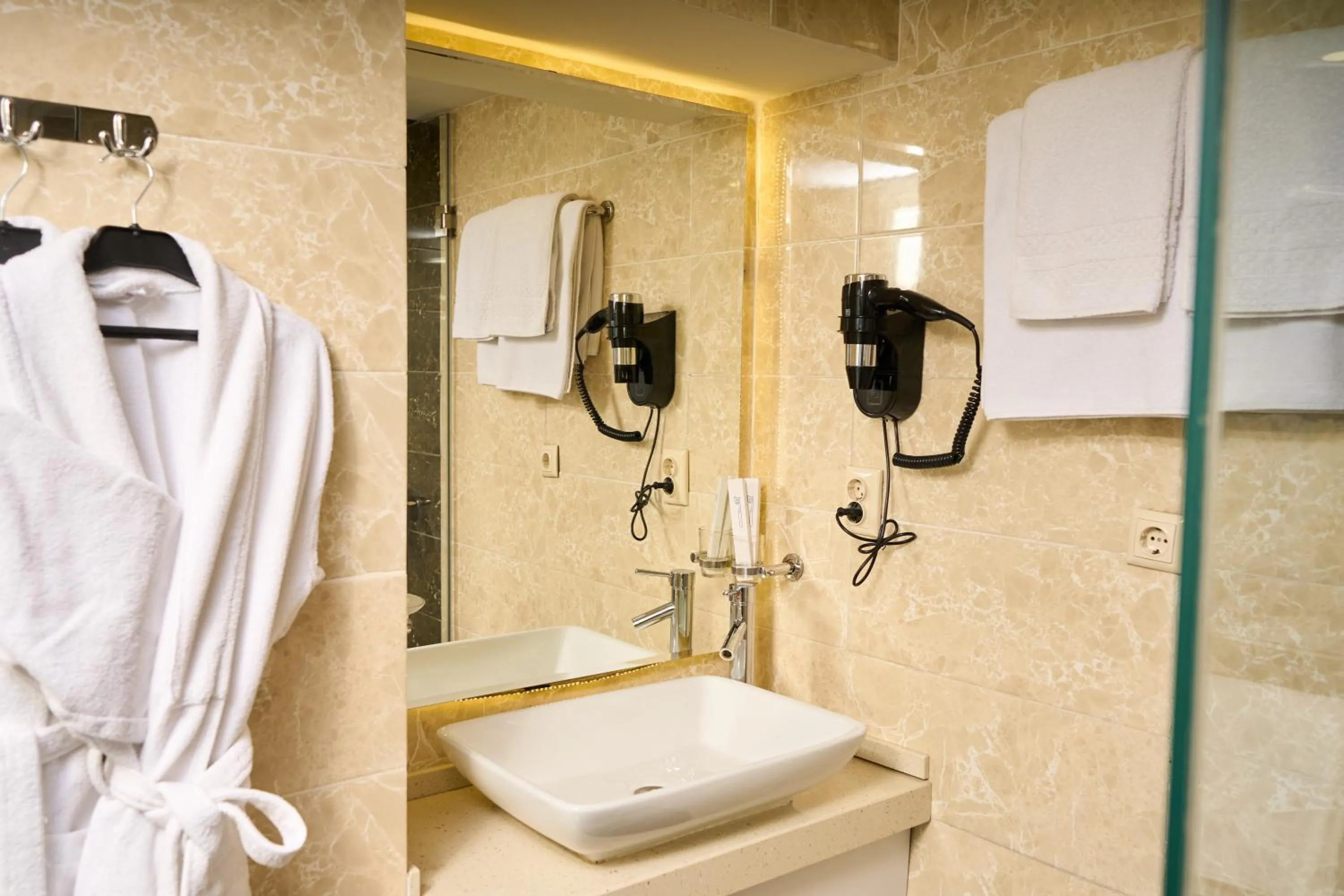 Bathroom in Almaty Hotel