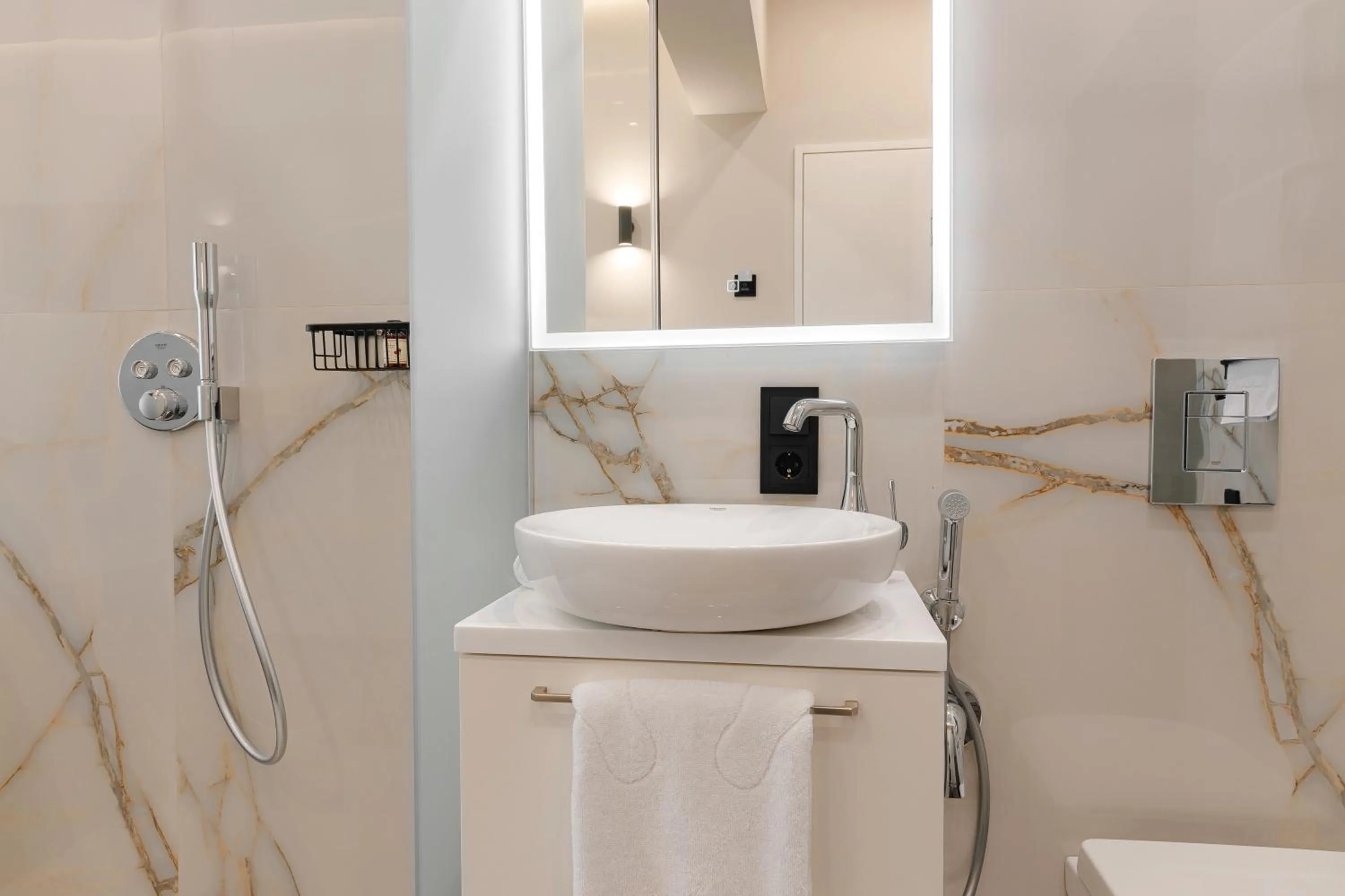 Shower in Almaty Hotel