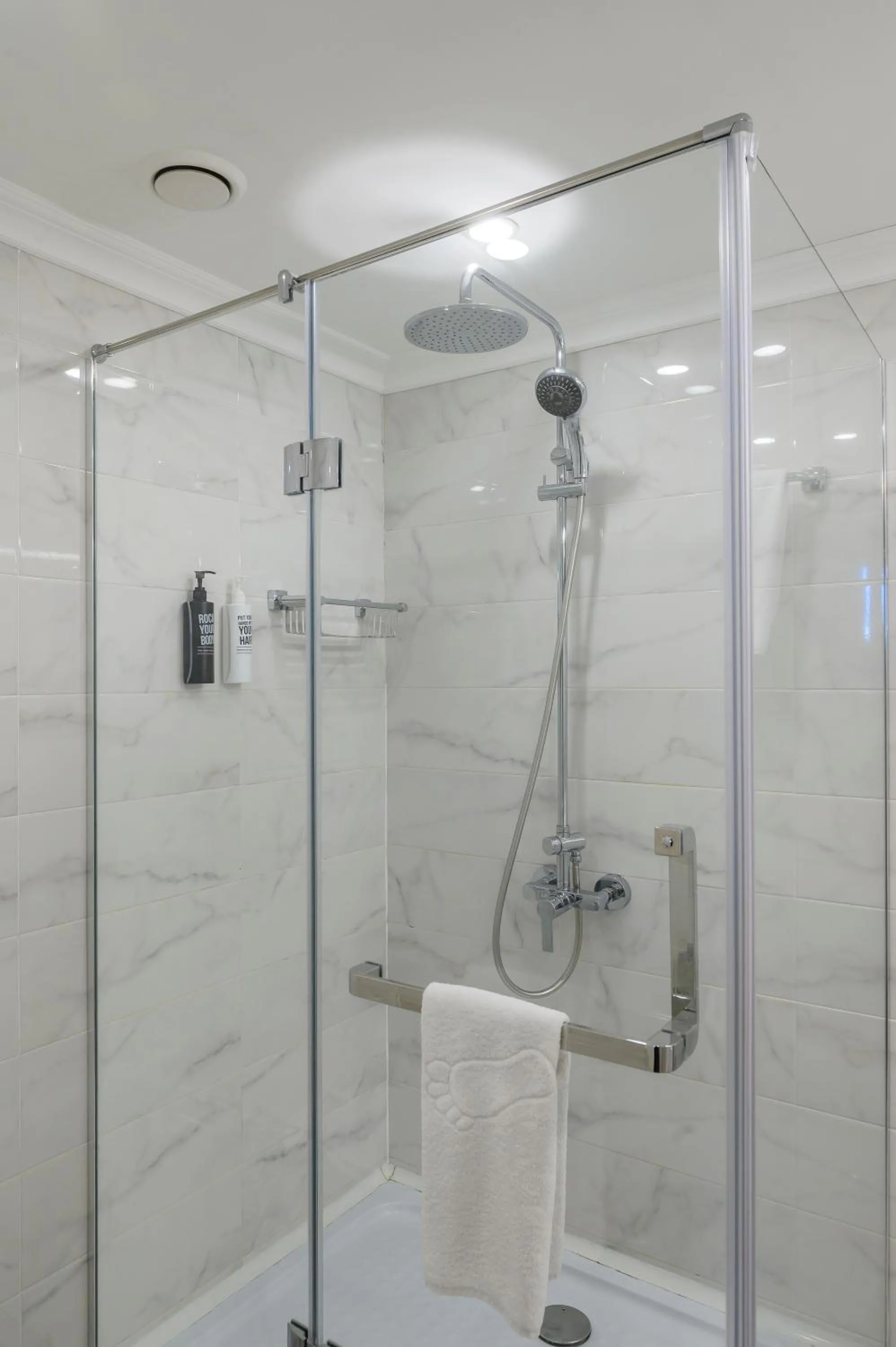 Shower in Almaty Hotel