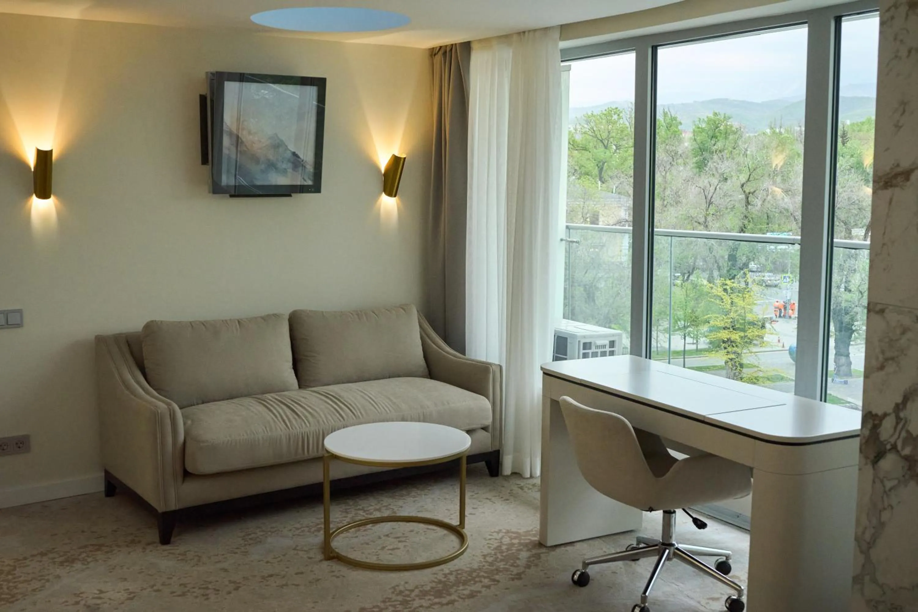 Living room in Almaty Hotel