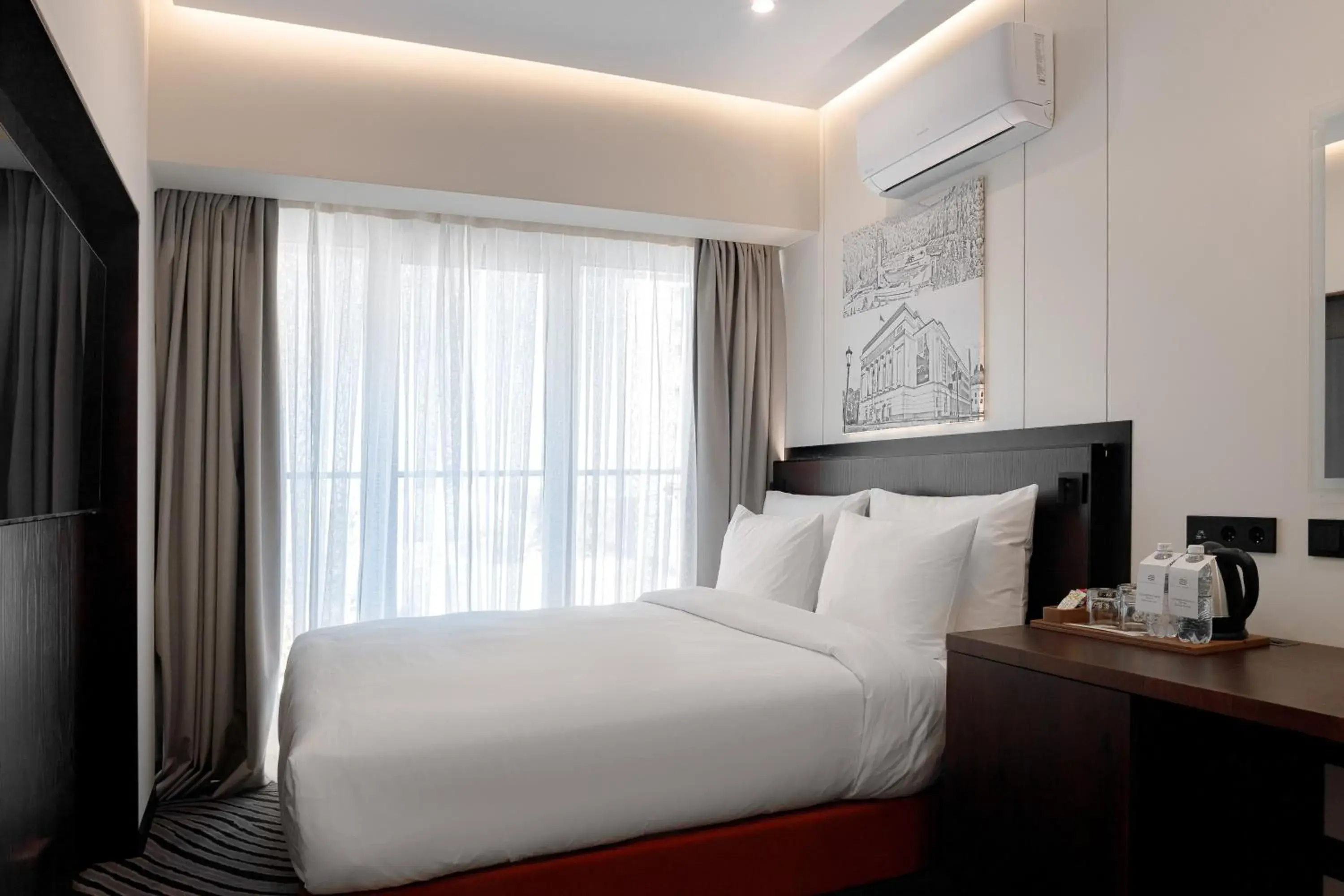 Bed in Almaty Hotel Bed in Almaty Hotel