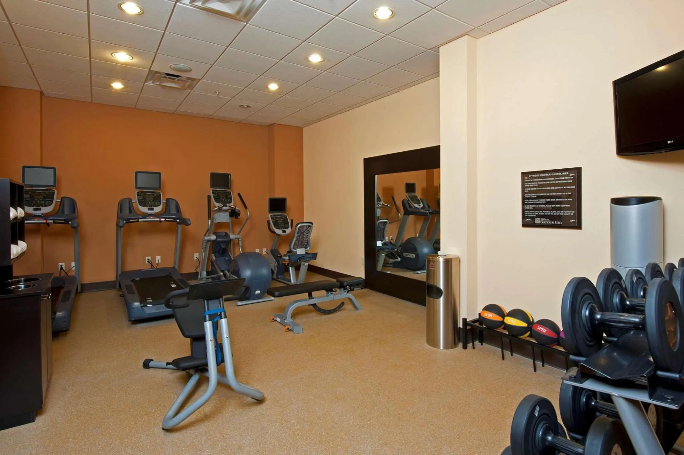 Fitness centre/facilities in Hilton Garden Inn Milwaukee Downtown
