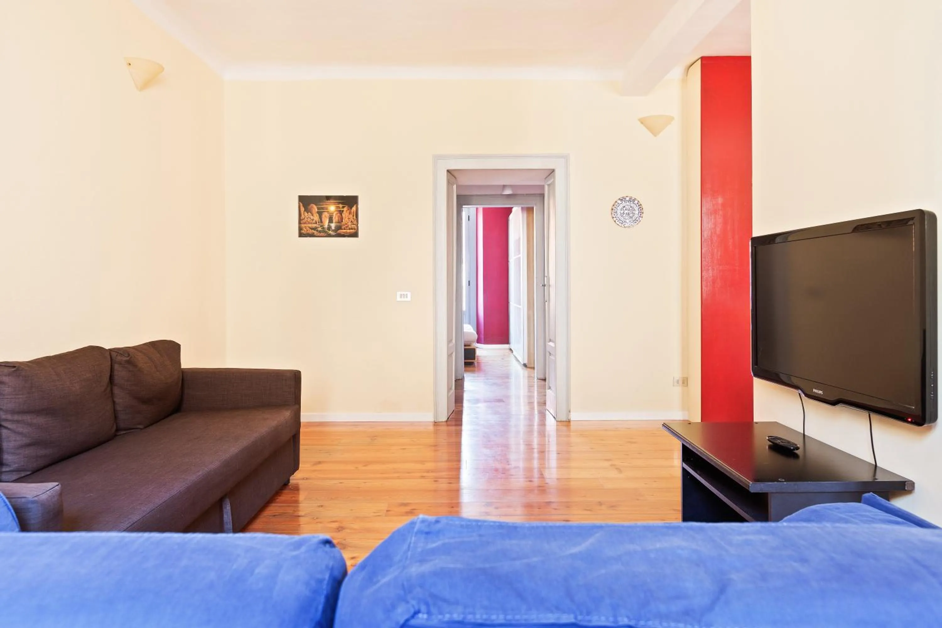 Living room in GuestHost - Corso Buenos Aires Colourful Flat