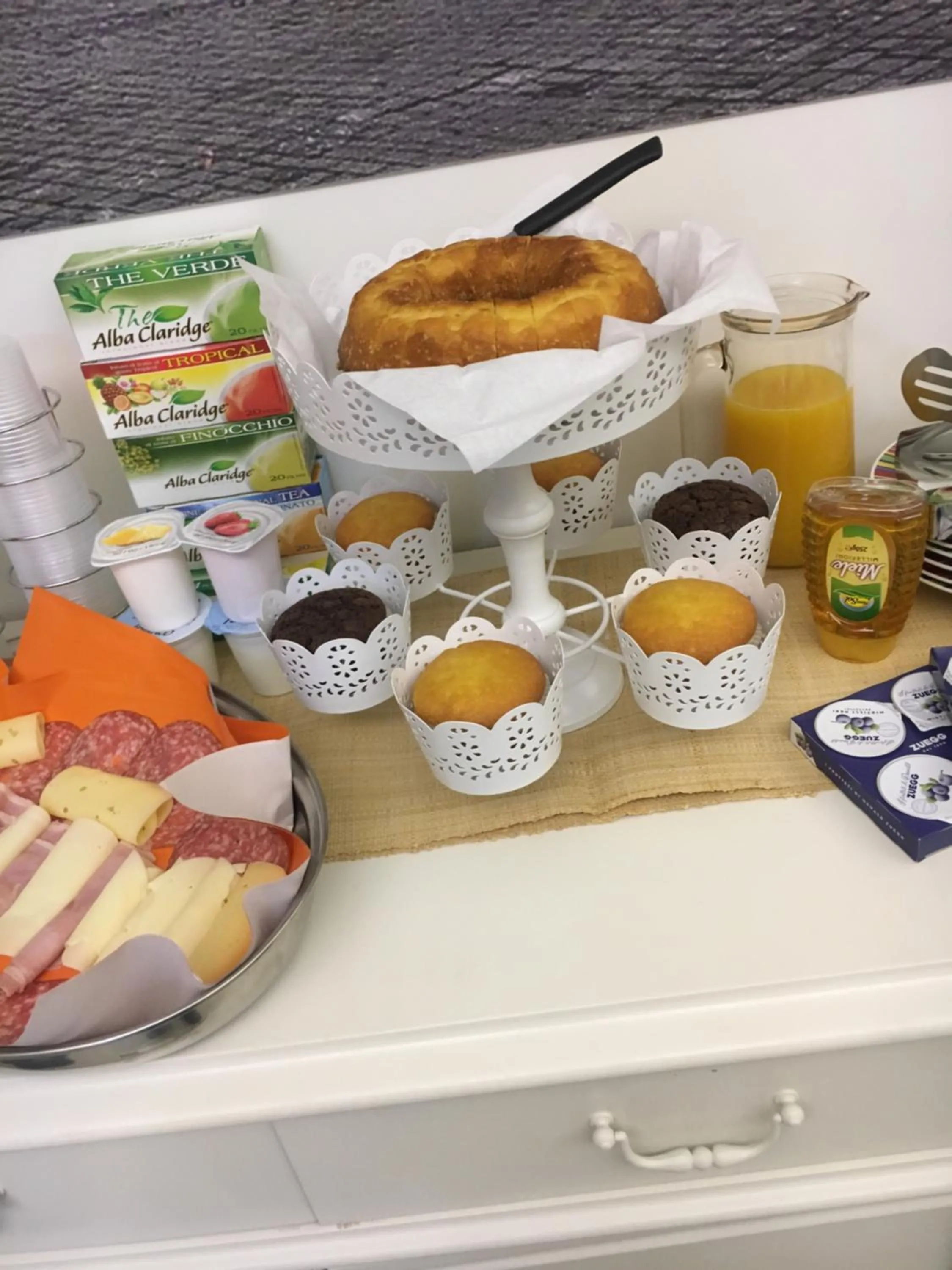 Food close-up in Donna Vicenza Bed & Breakfast