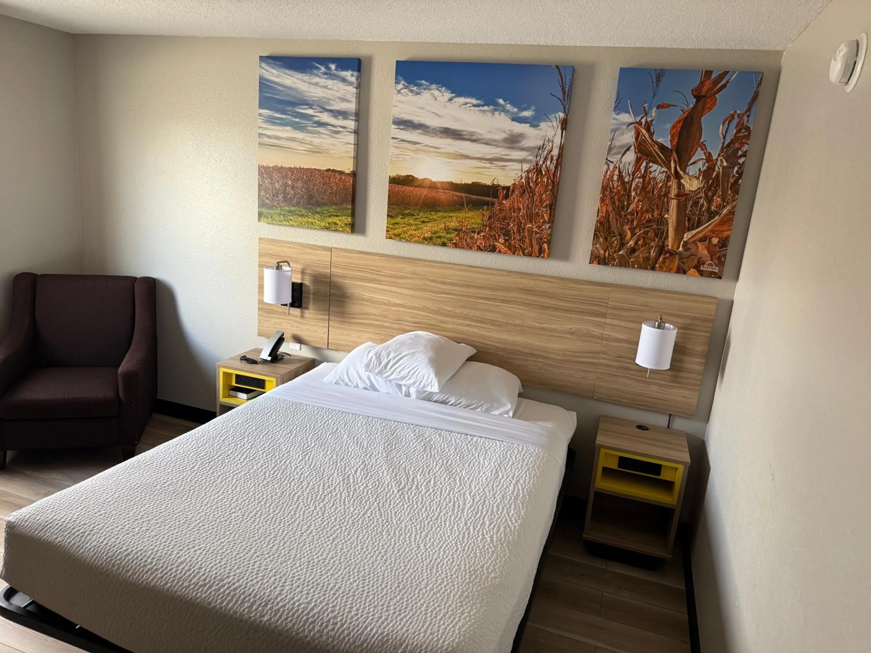 Photo of the whole room, Bed in Days Inn by Wyndham Muncie -Ball State University
