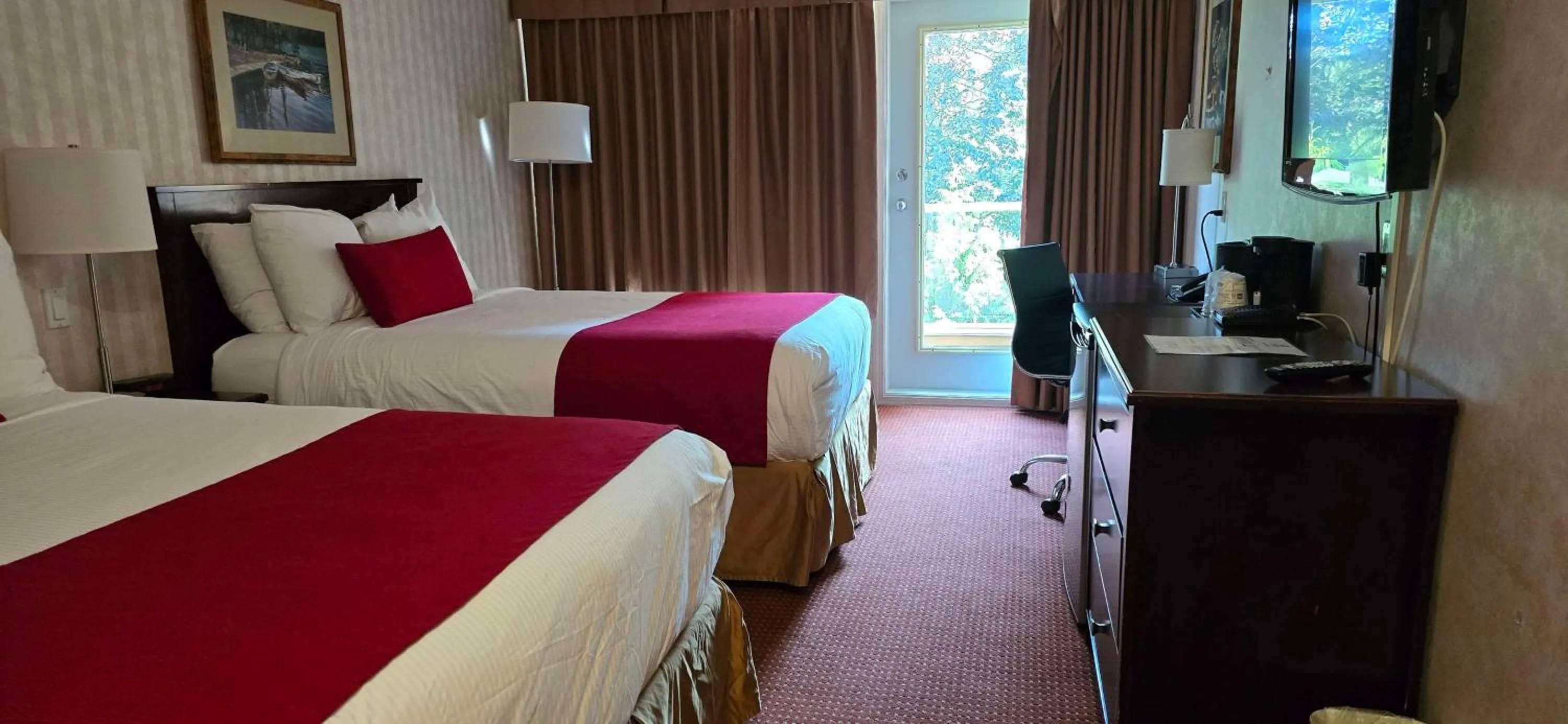 Bedroom, Bed in SureStay by Best Western Richmond Vancouver Airport