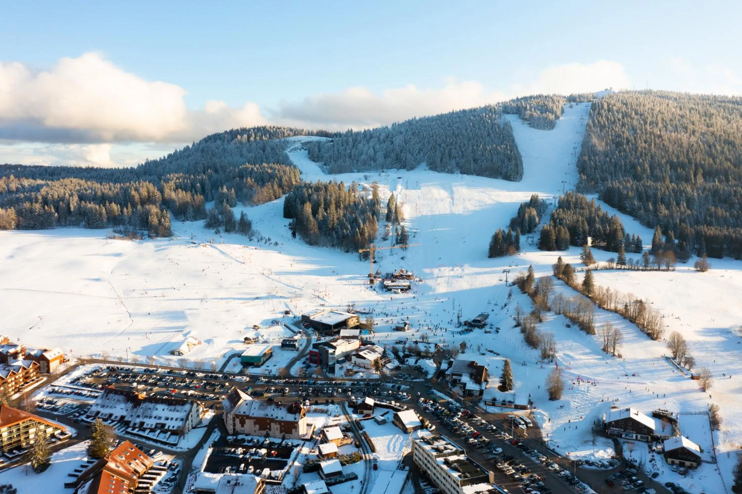 Bird's eye view in Azureva Métabief