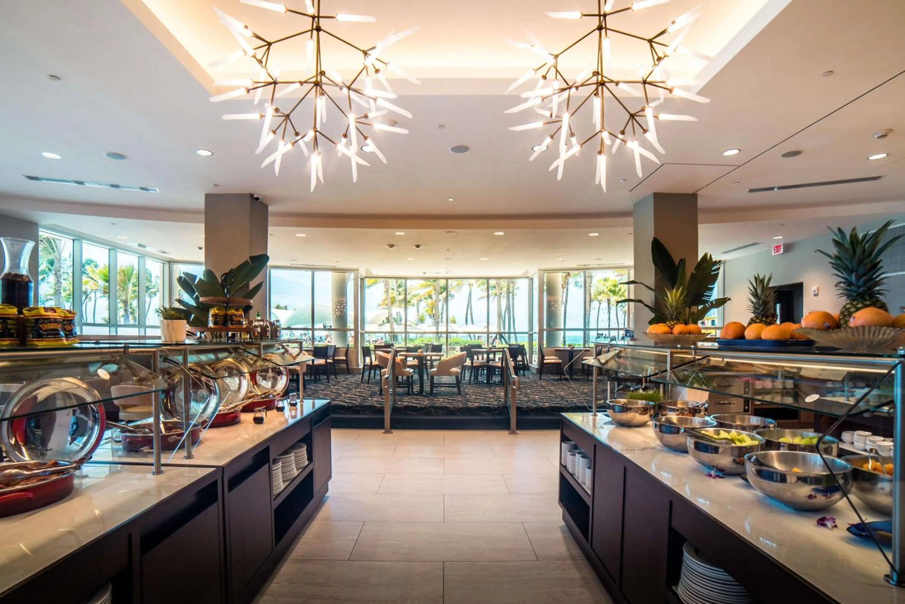 Breakfast in Caribe Hilton