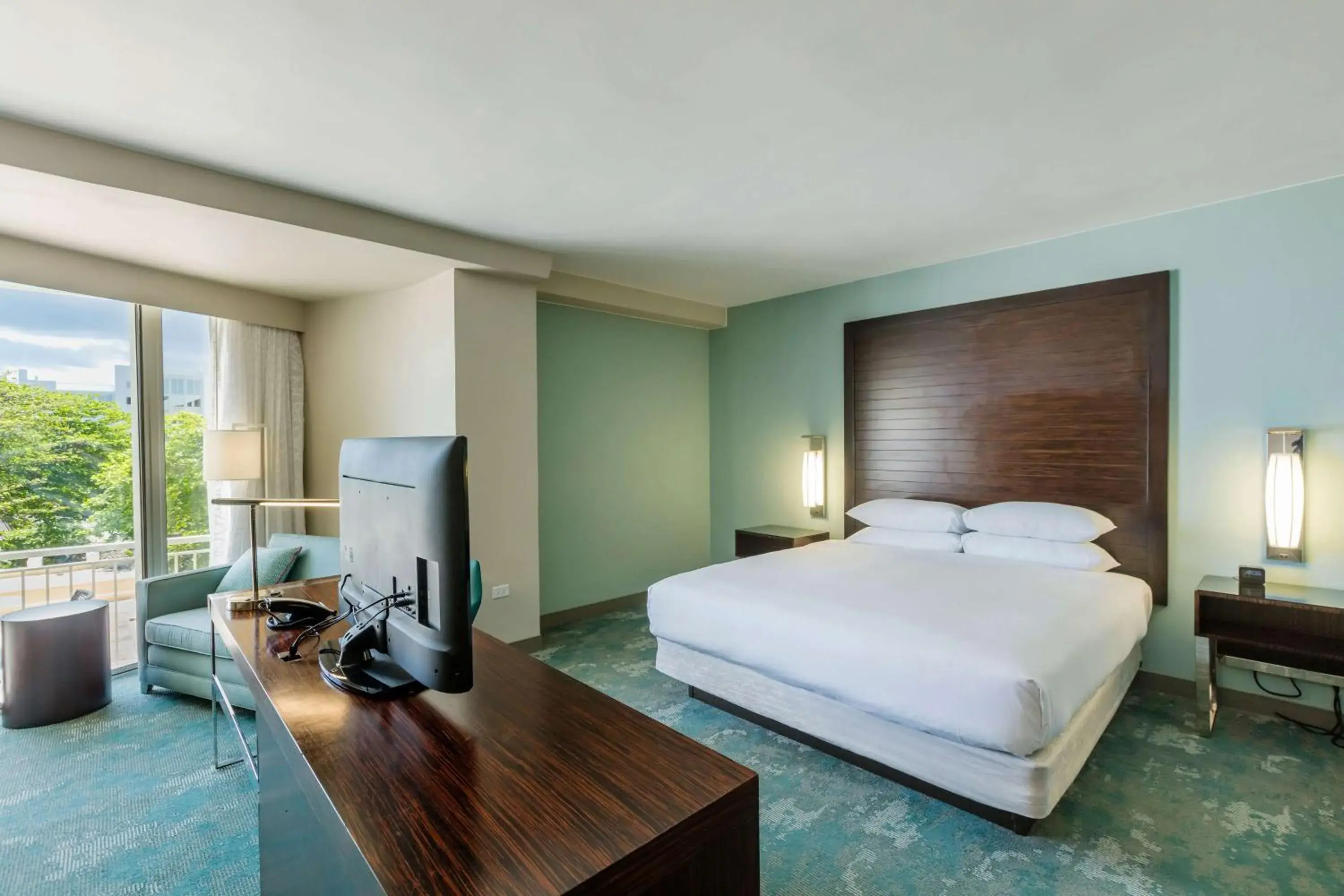 Bed in Caribe Hilton Bed in Caribe Hilton