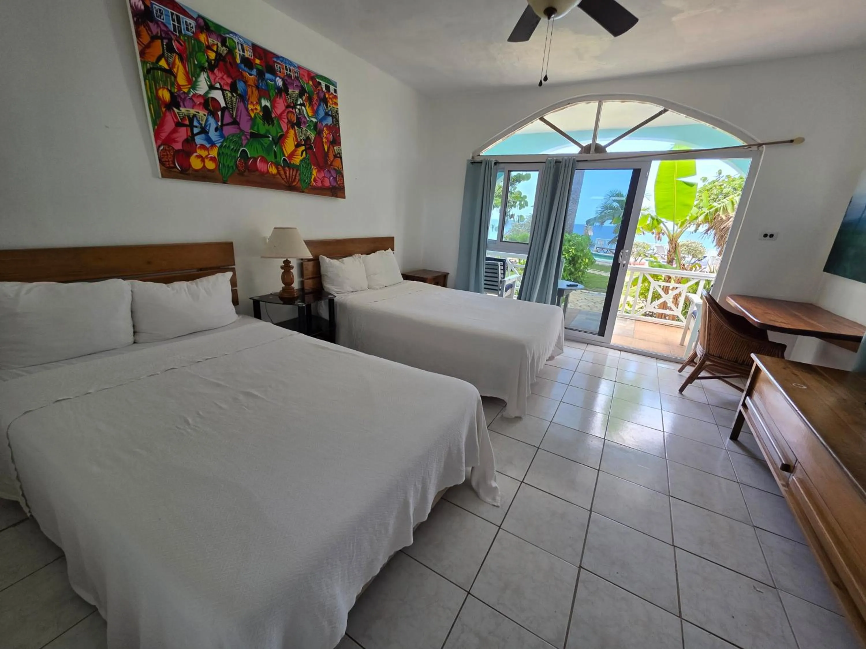 Bed in Home Sweet Home Resort