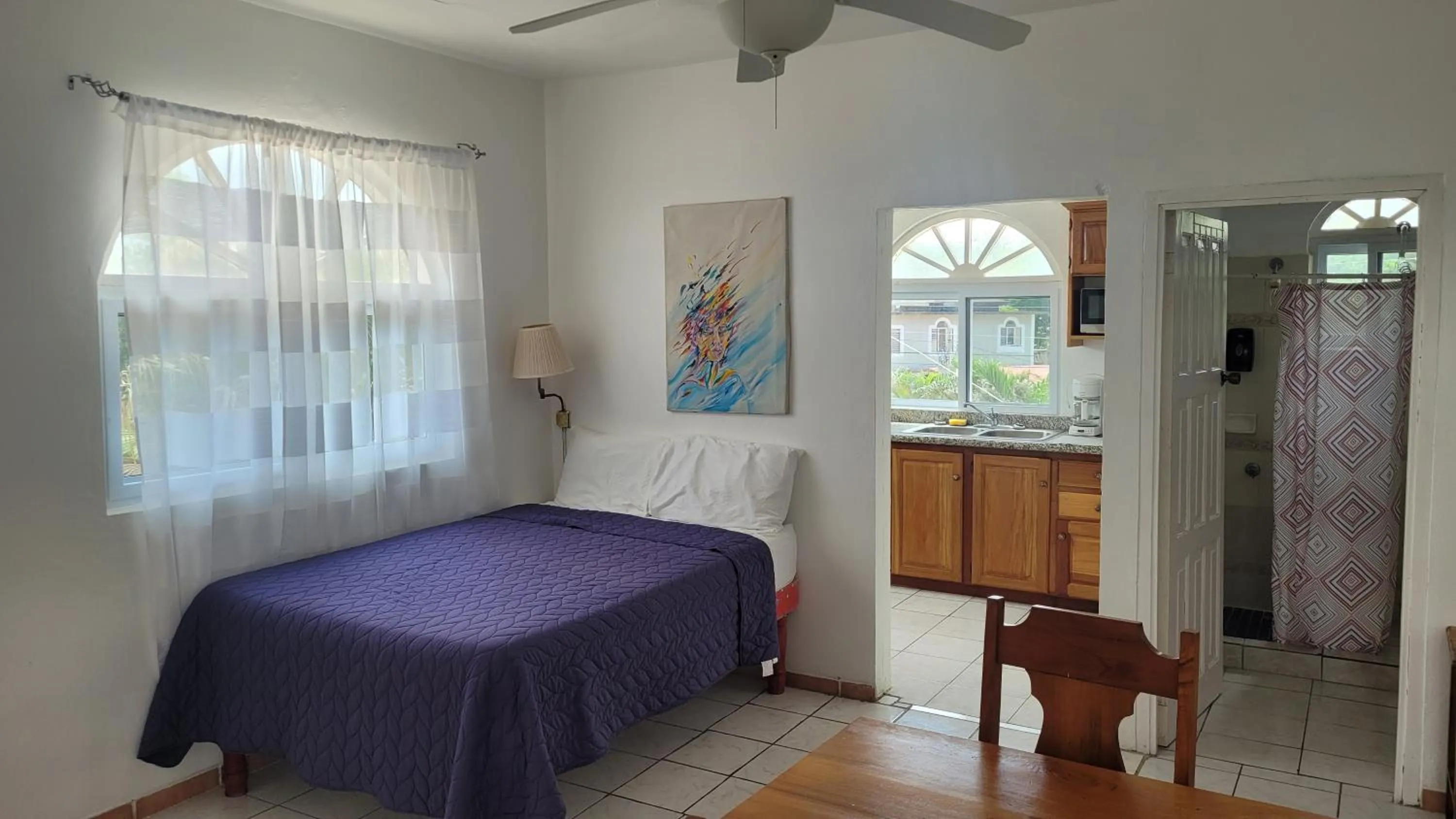 Bed in Home Sweet Home Resort