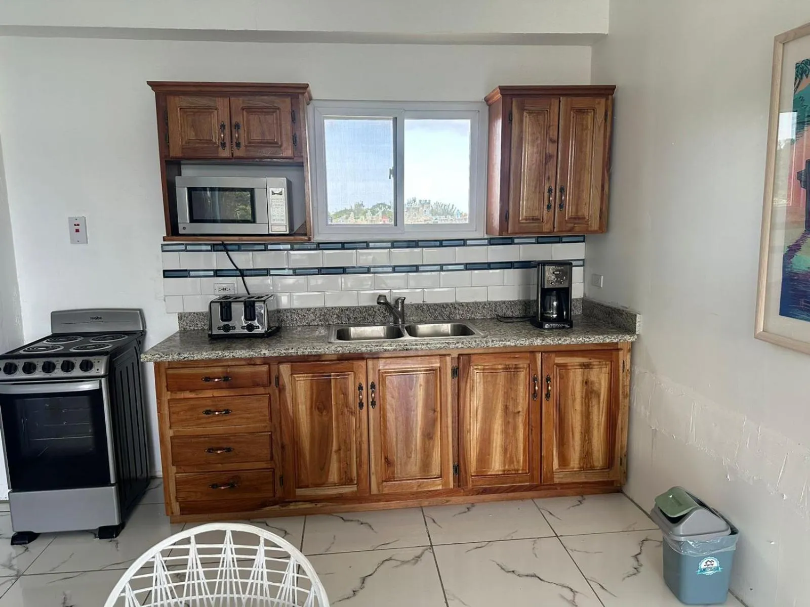 Kitchen or kitchenette in Home Sweet Home Resort