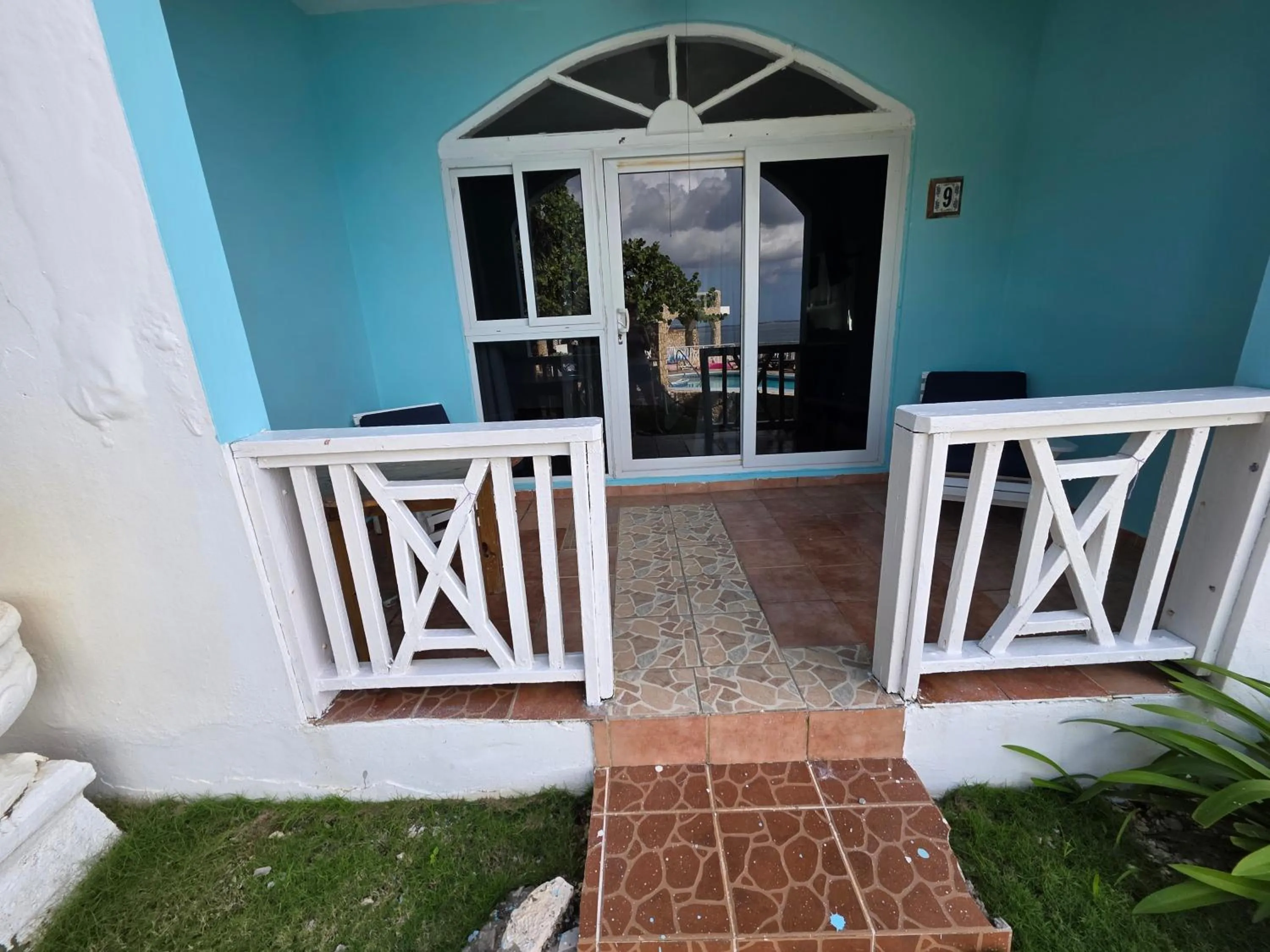 Patio in Home Sweet Home Resort