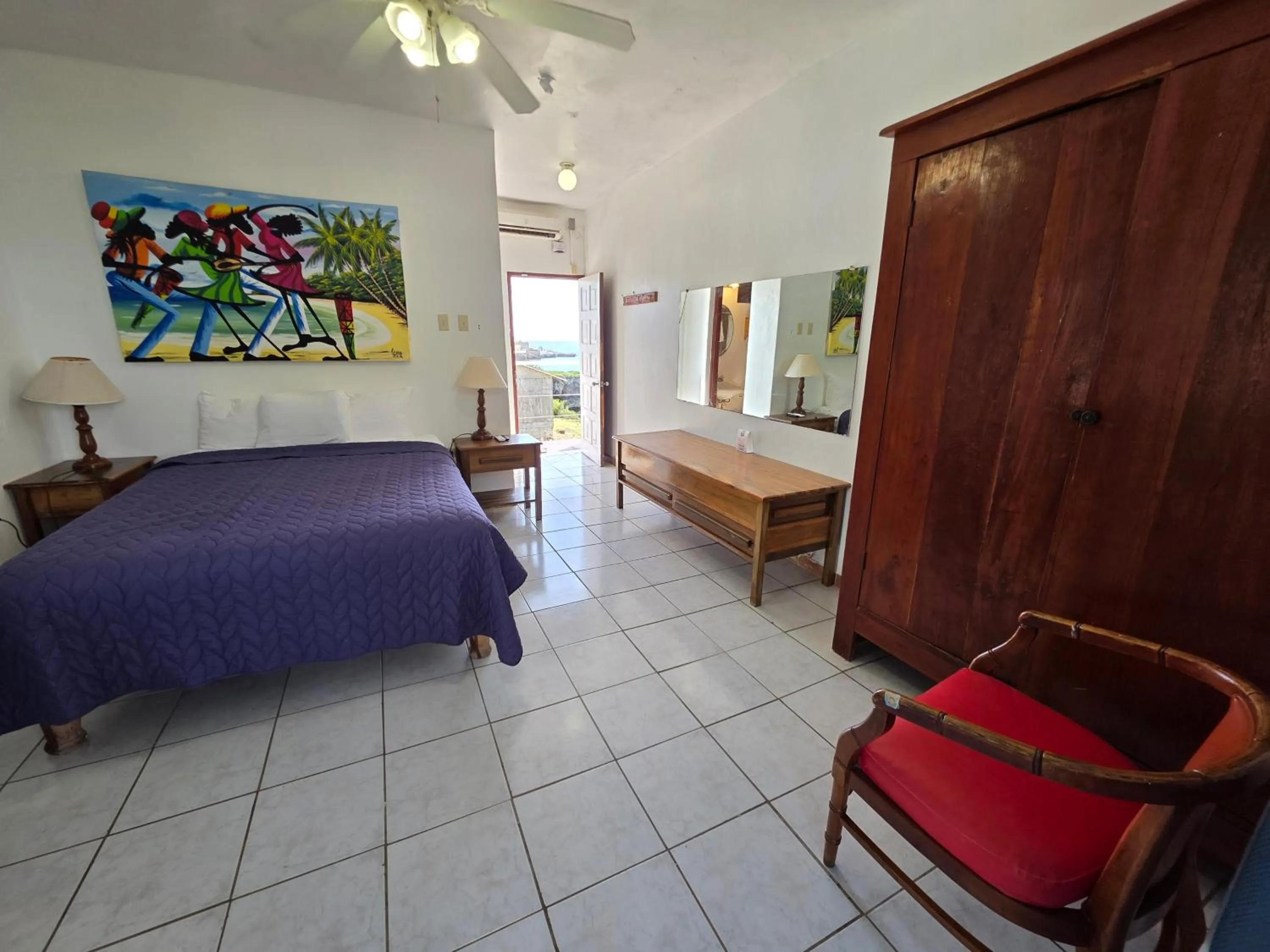 Bed in Home Sweet Home Resort