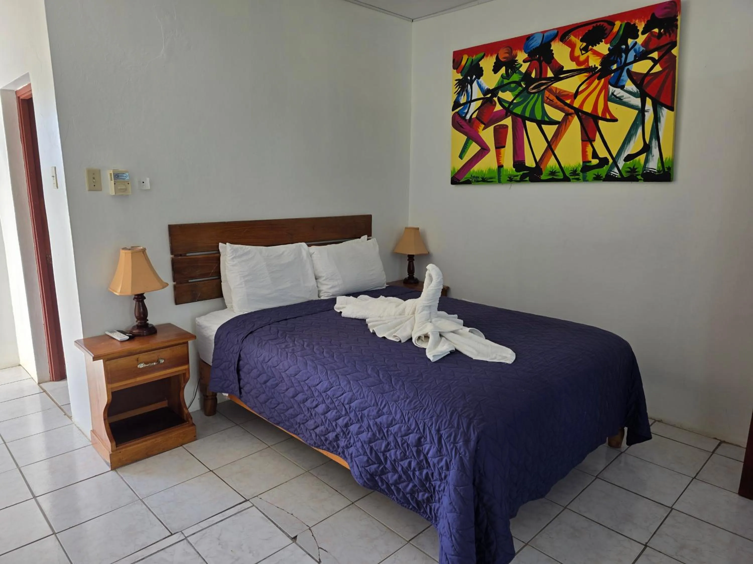 Bed in Home Sweet Home Resort