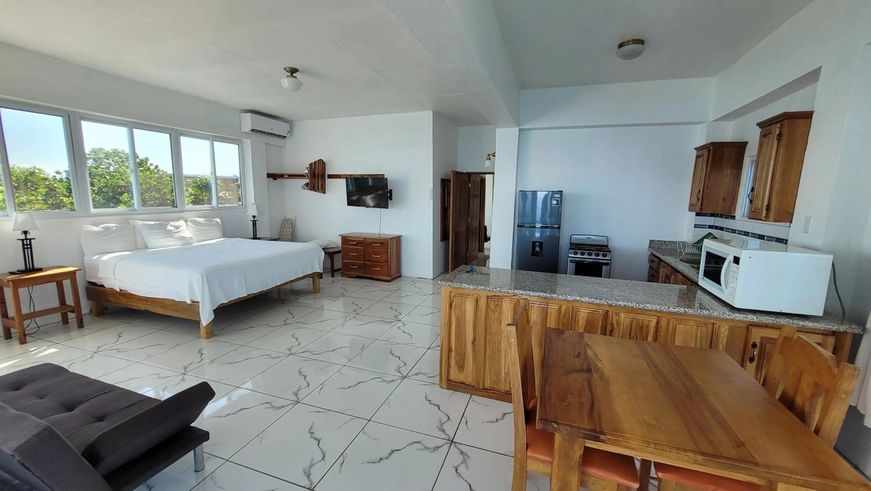 Bed in Home Sweet Home Resort