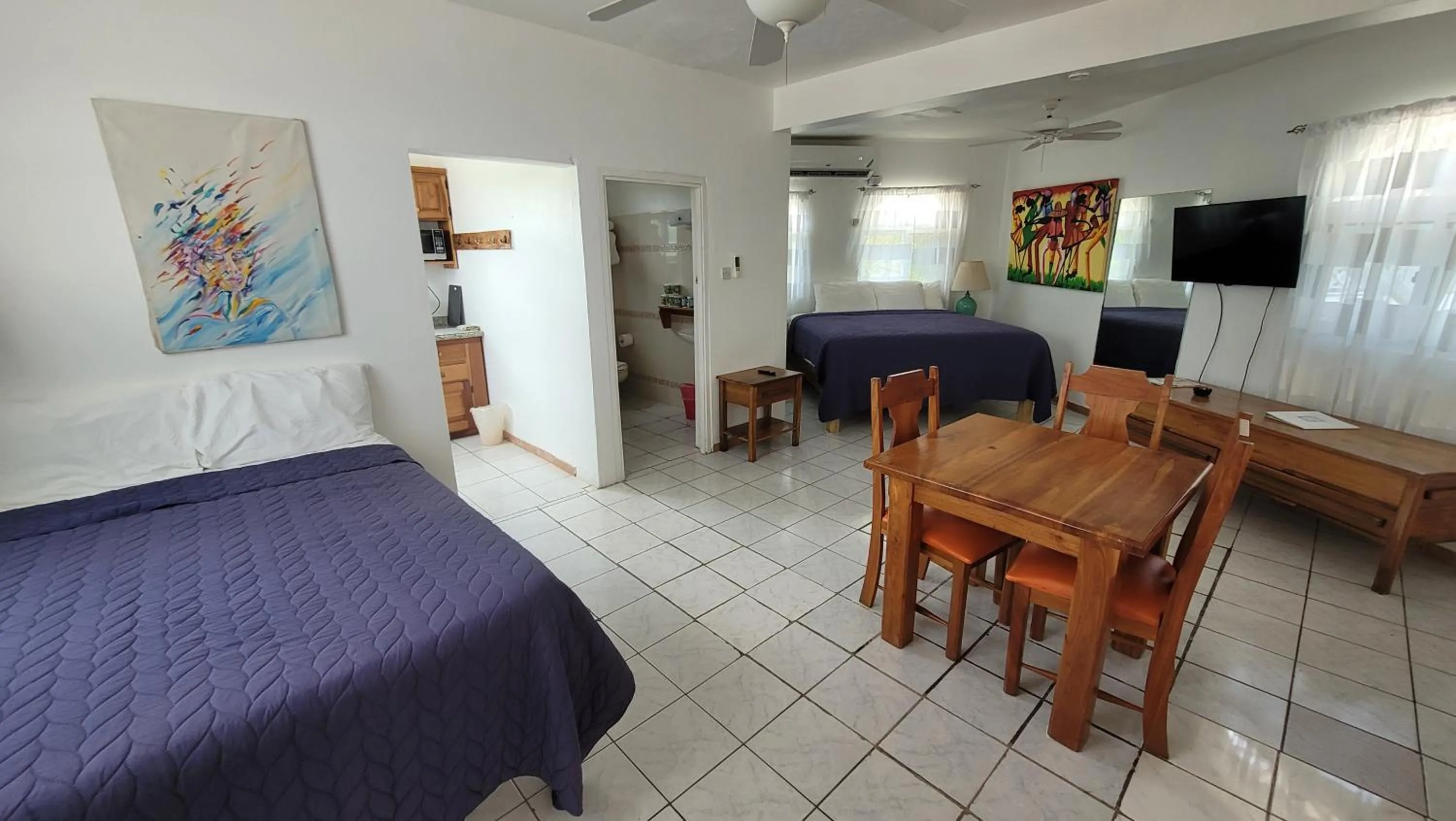 Bed in Home Sweet Home Resort