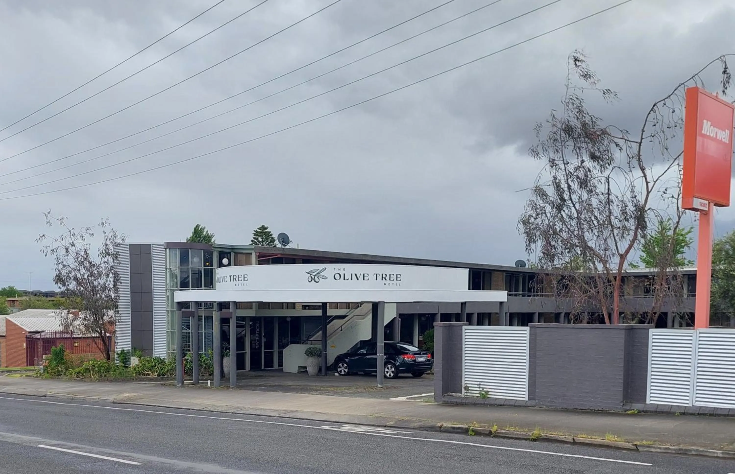 Property building in The Olive Tree Motel