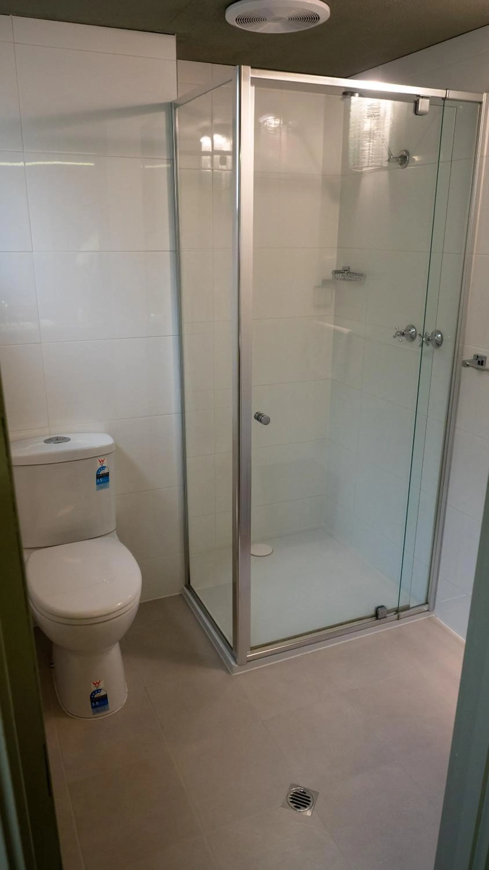 Bathroom in The Olive Tree Motel