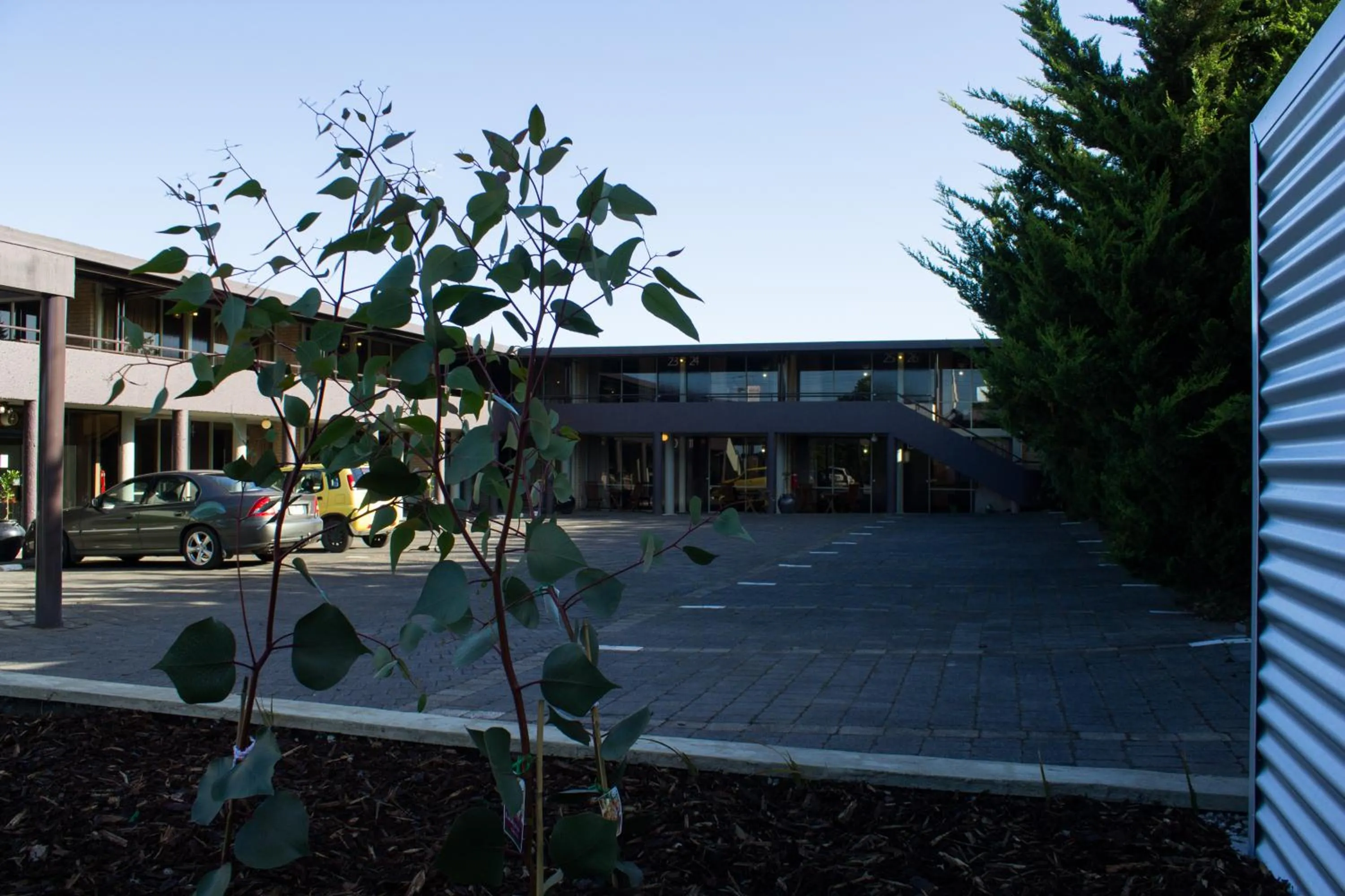 Facade/entrance in The Olive Tree Motel