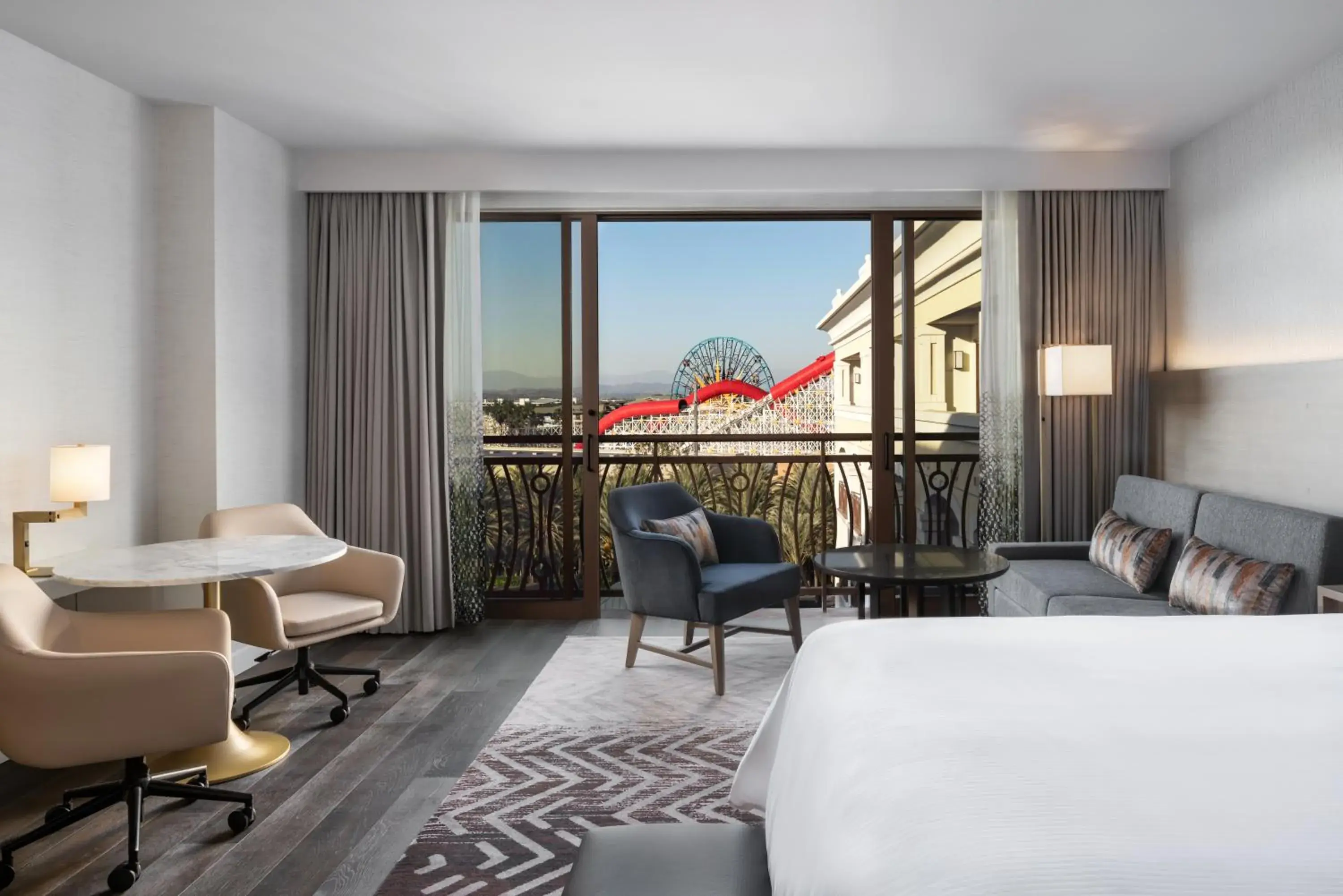 Theme Park View, Larger Studio, 1 King, Sofa bed, Balcony in The Westin Anaheim Resort Theme Park View, Larger Studio, 1 King, Sofa bed, Balcony in The Westin Anaheim Resort