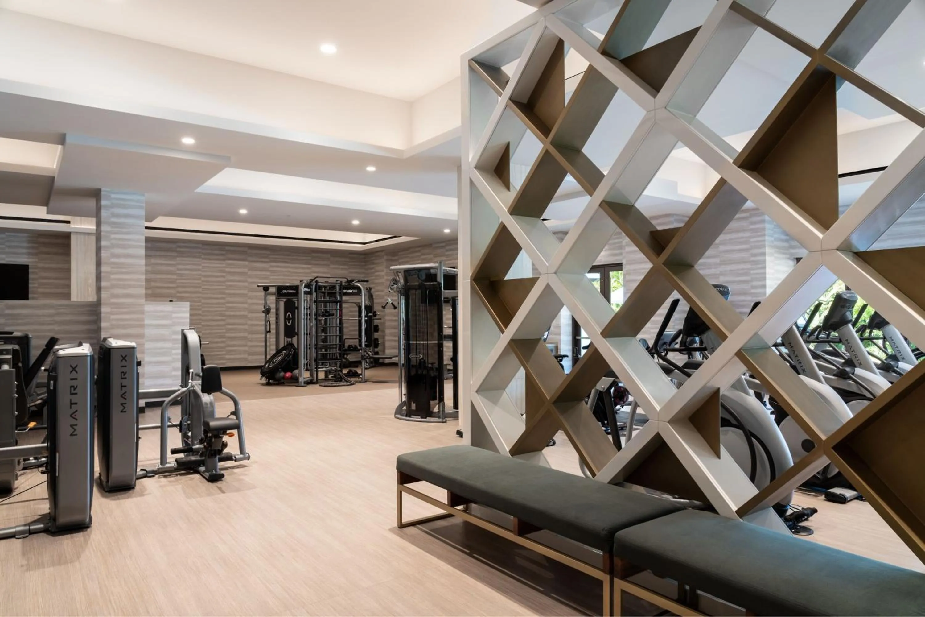 Fitness centre/facilities in The Westin Anaheim Resort