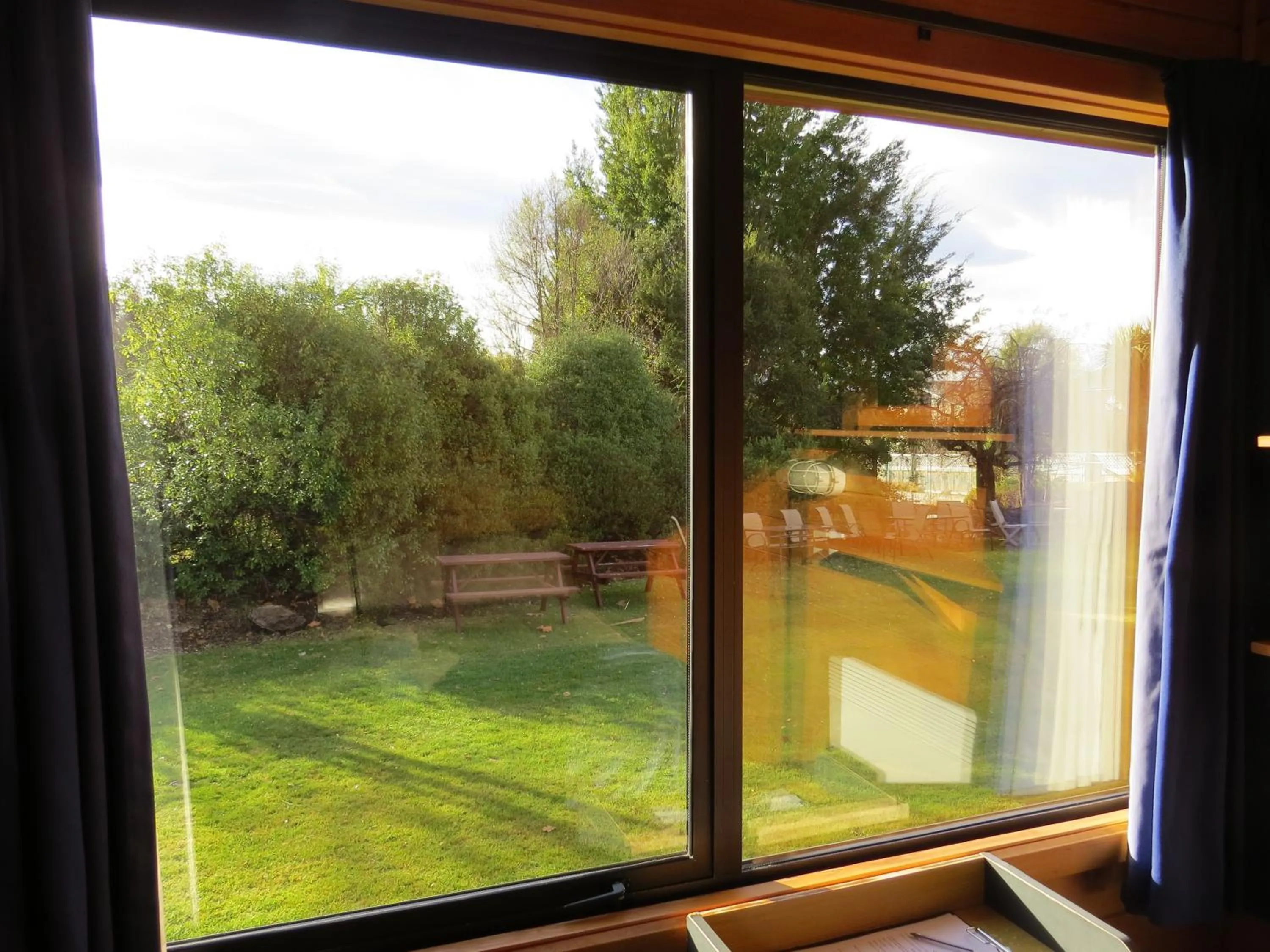 Garden view in Altamont Lodge