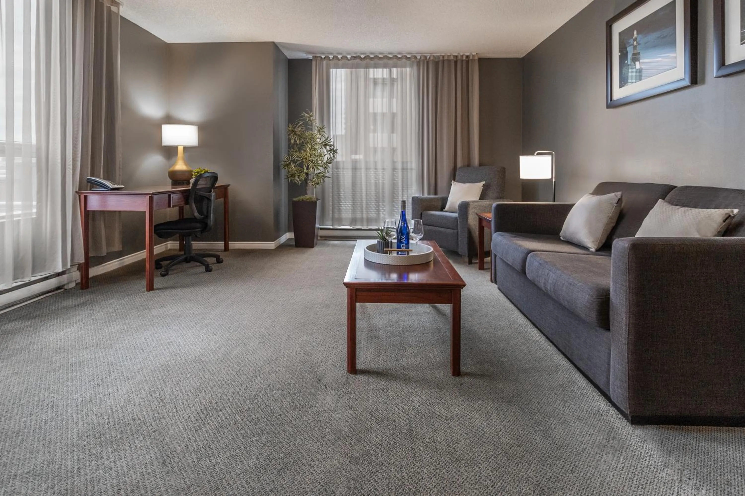 Living room in Hotel Faubourg Montreal Centre-Ville Downtown