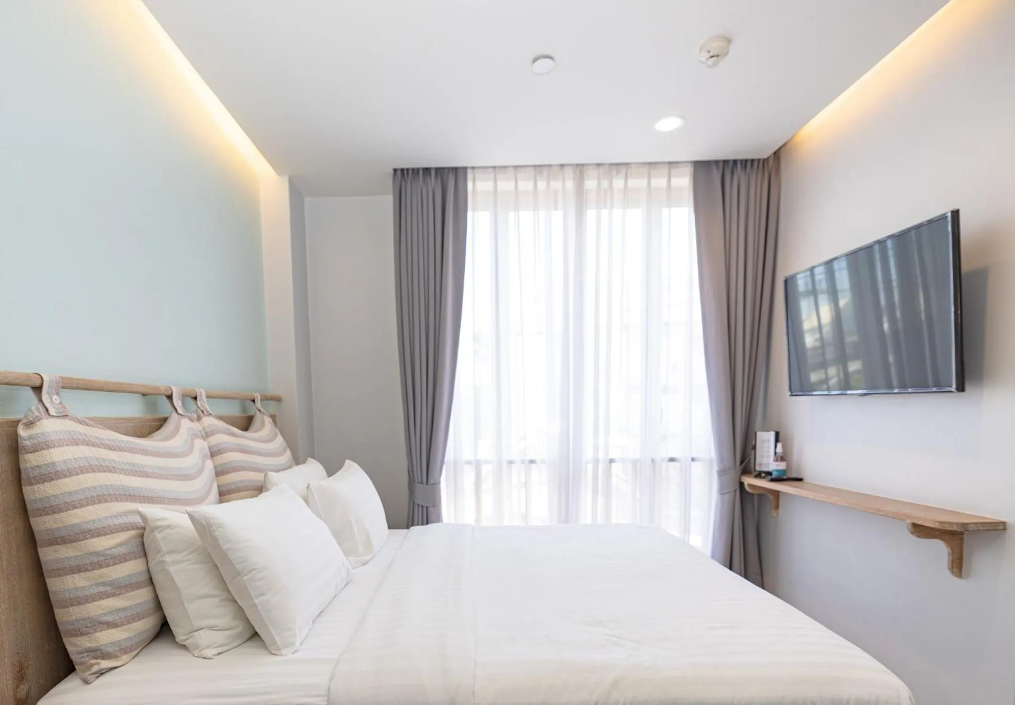 Bed in Pastell Oldtown Chiang Mai