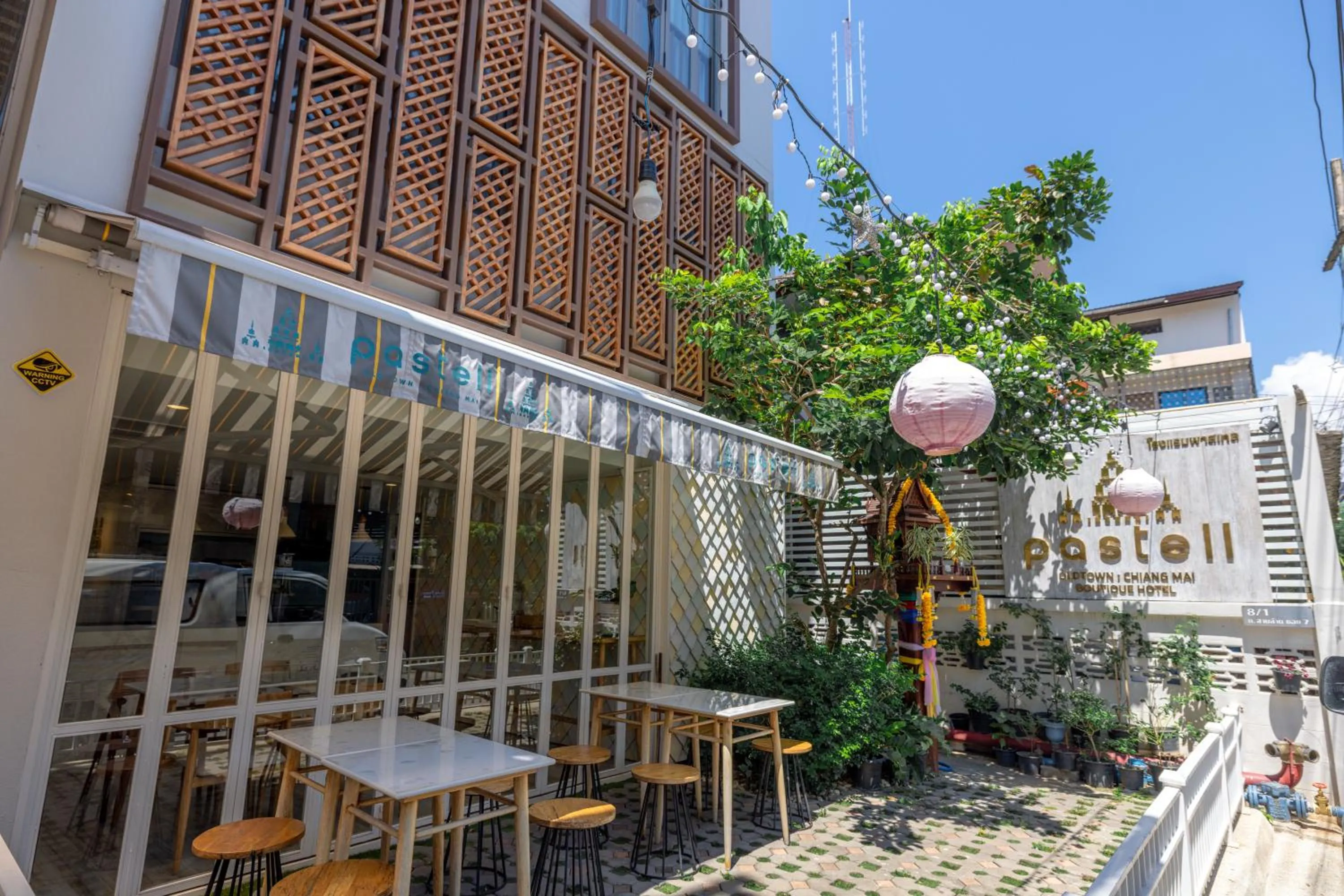 Facade/entrance in Pastell Oldtown Chiang Mai