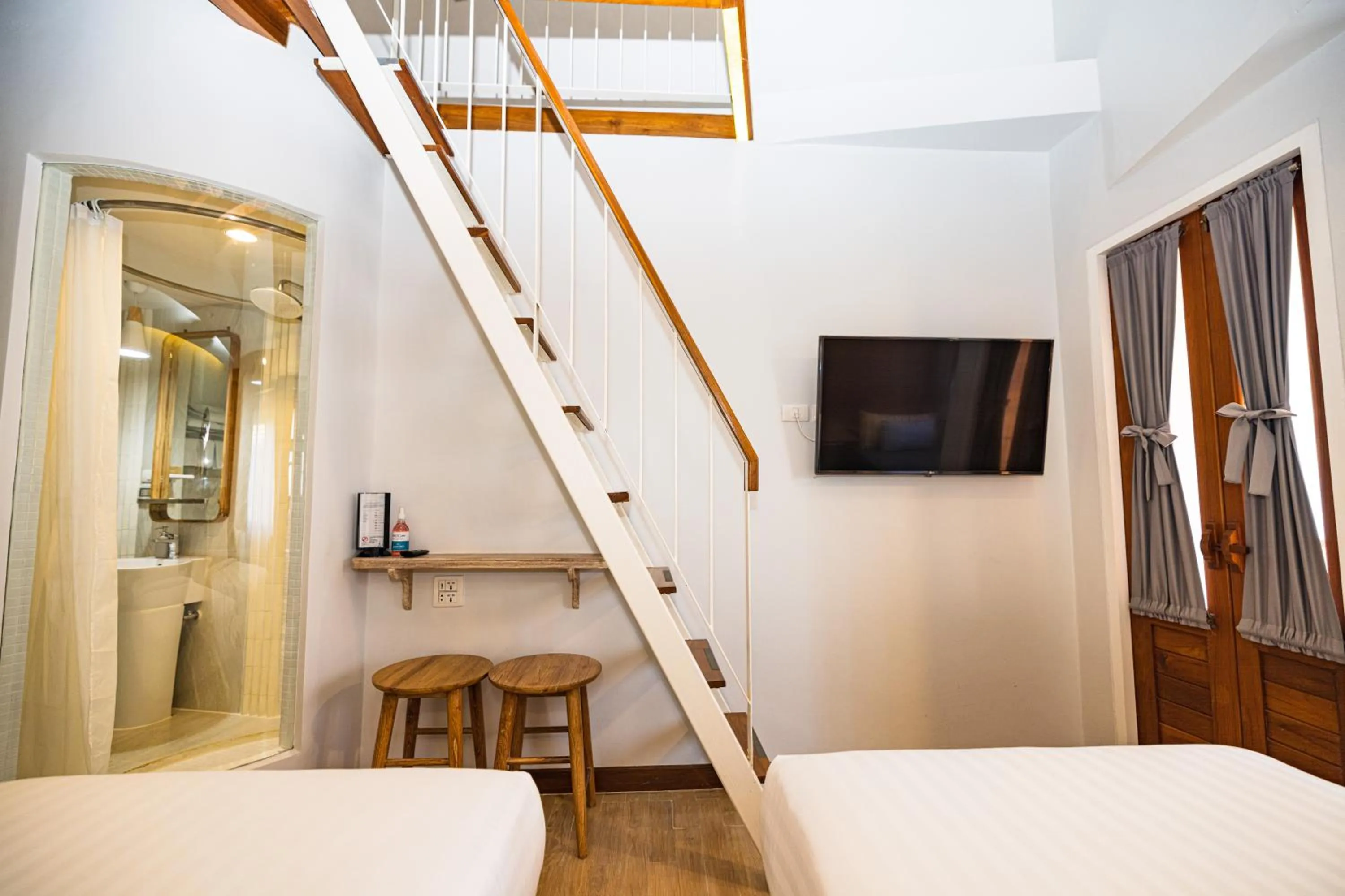 TV and multimedia, Bed in Pastell Oldtown Chiang Mai