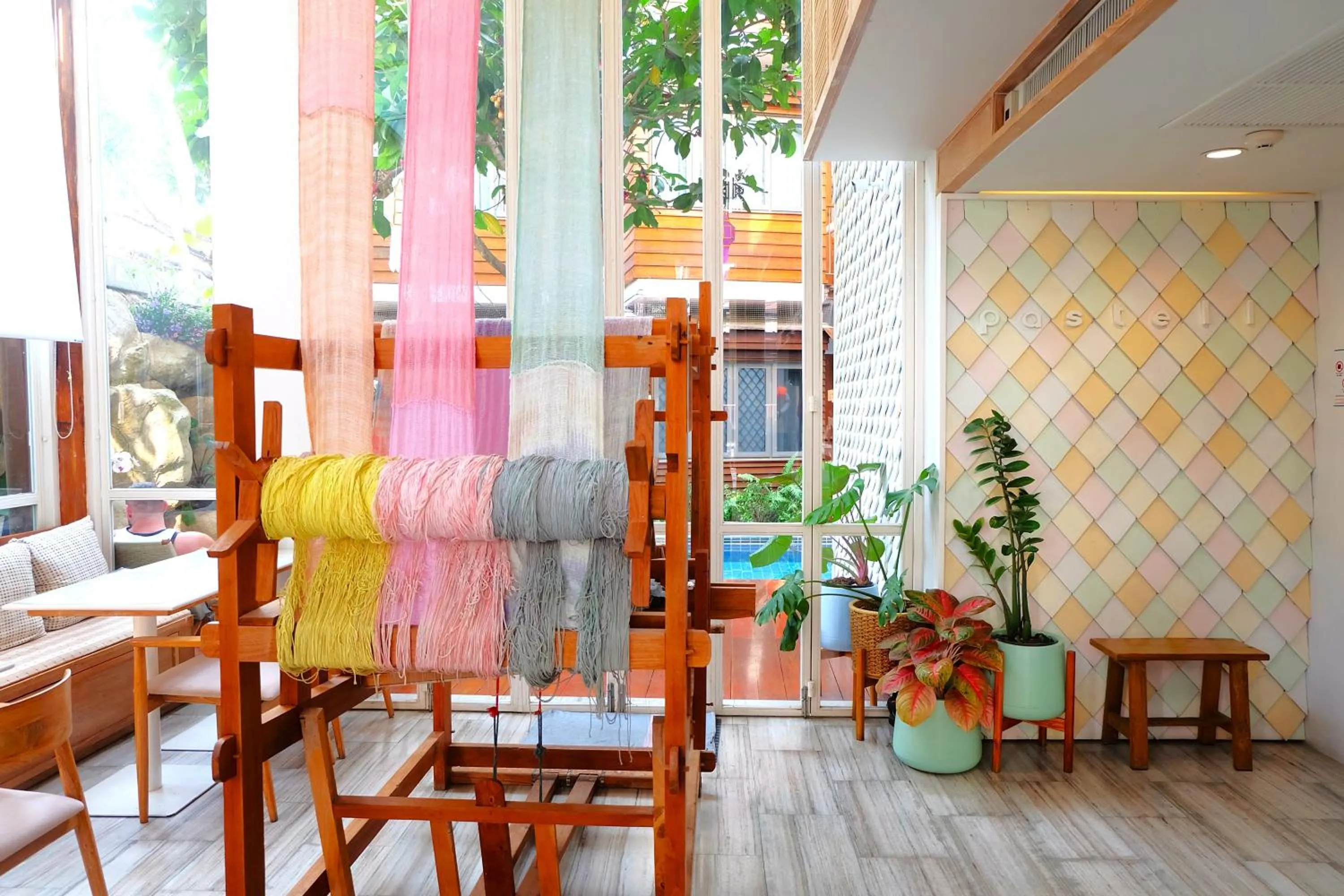 Lobby or reception in Pastell Oldtown Chiang Mai